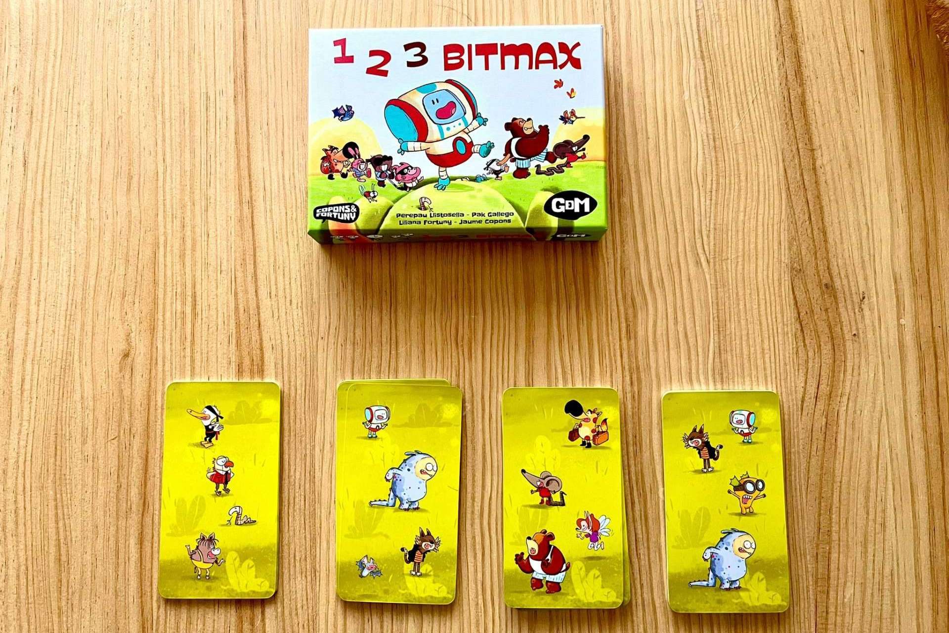 GDM Games lanza al mercado su nuevo juego de cartas, 1 2 3 Bitmax