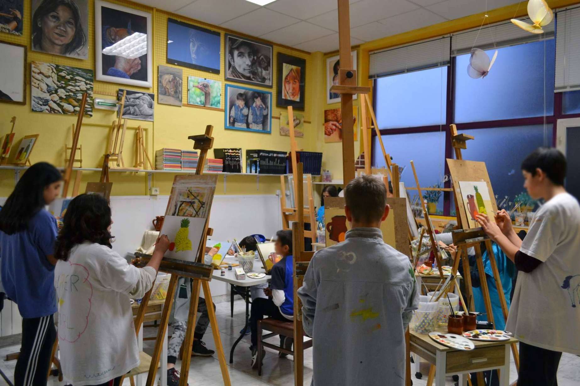 Dentro del programa de fiestas del pamplonés Barrio de San Juan tendrá lugar el concurso infantil en el Taller de Dibujo y Pintura Aceña - Olmedo