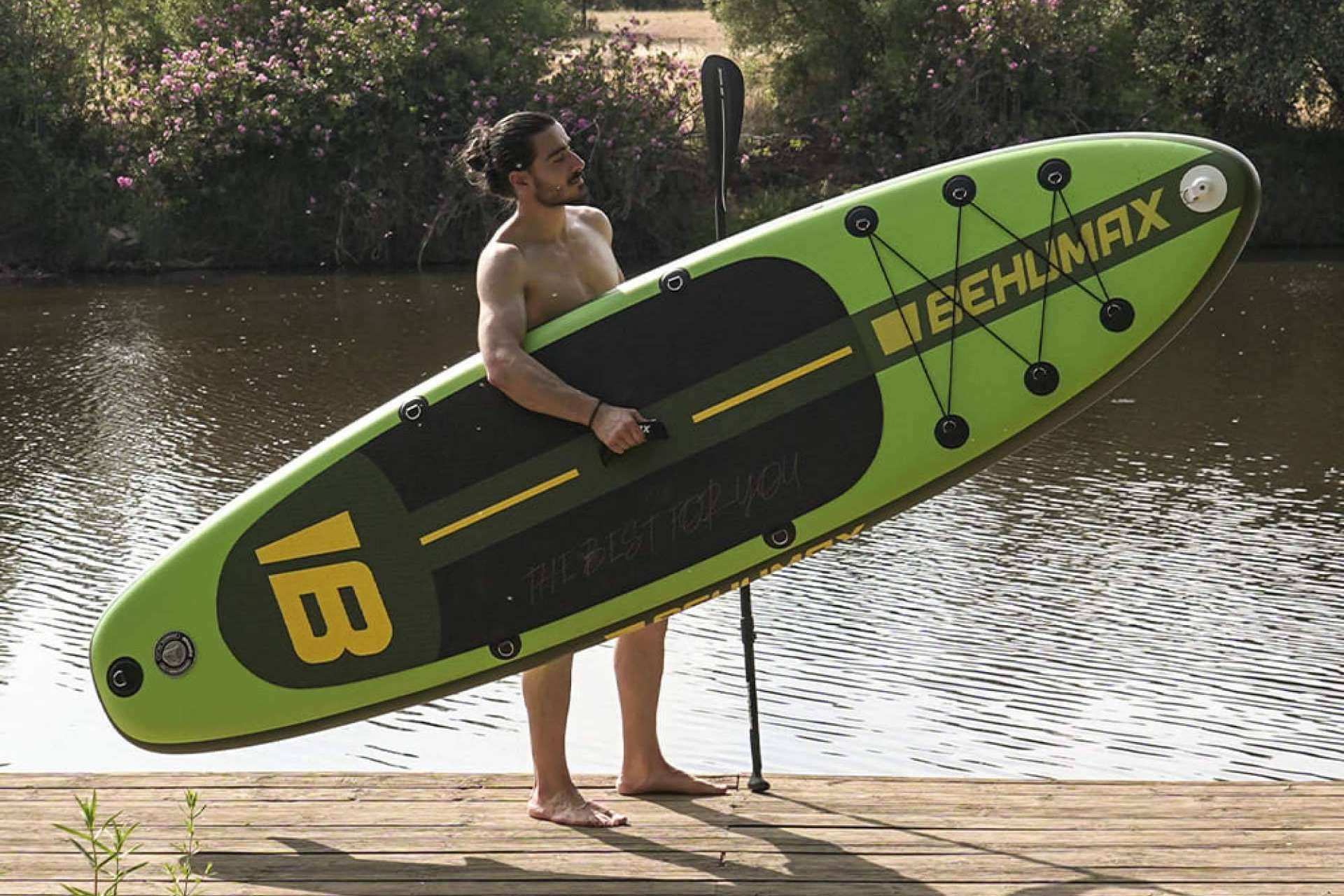 Behumax, estilo y funcionalidad en tablas de paddle surf