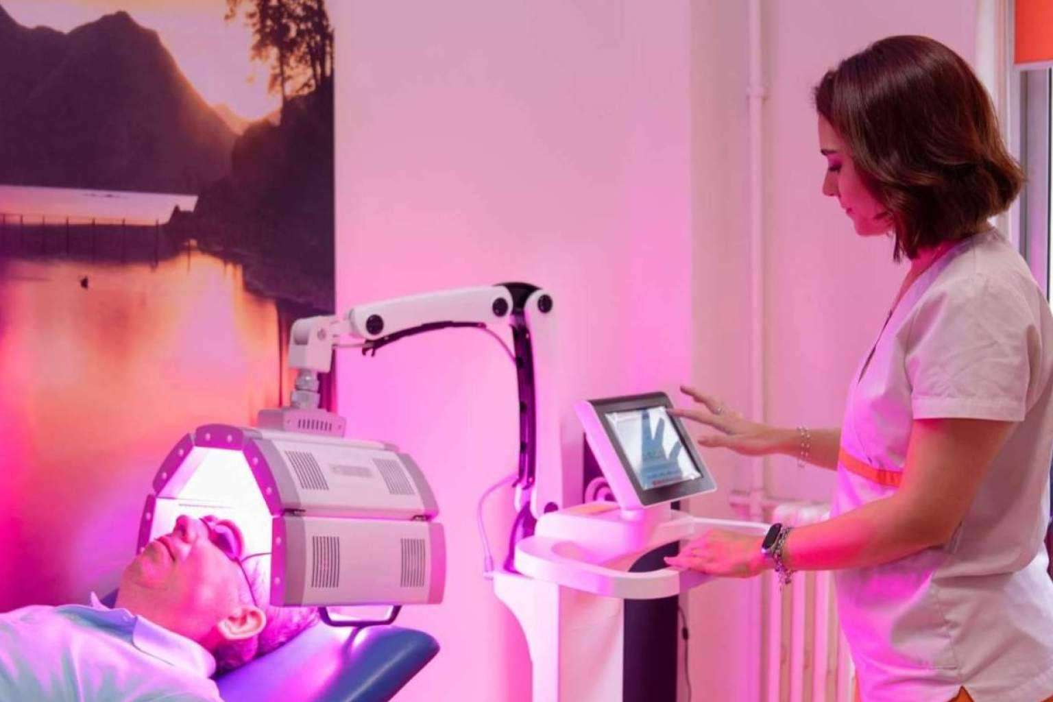 El tratamiento de fototerapia LED capilar es no invasivo y sirve para combatir la caída del cabello