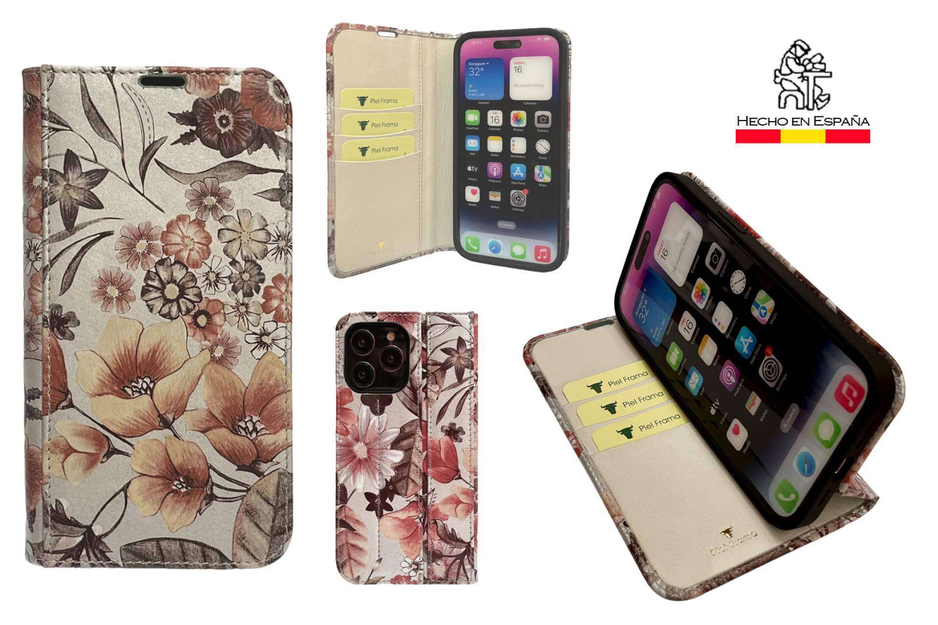 Fundas de piel estilo libro para iPhone 14 Pro y iPhone 14 Pro Max, la colección verano 2023