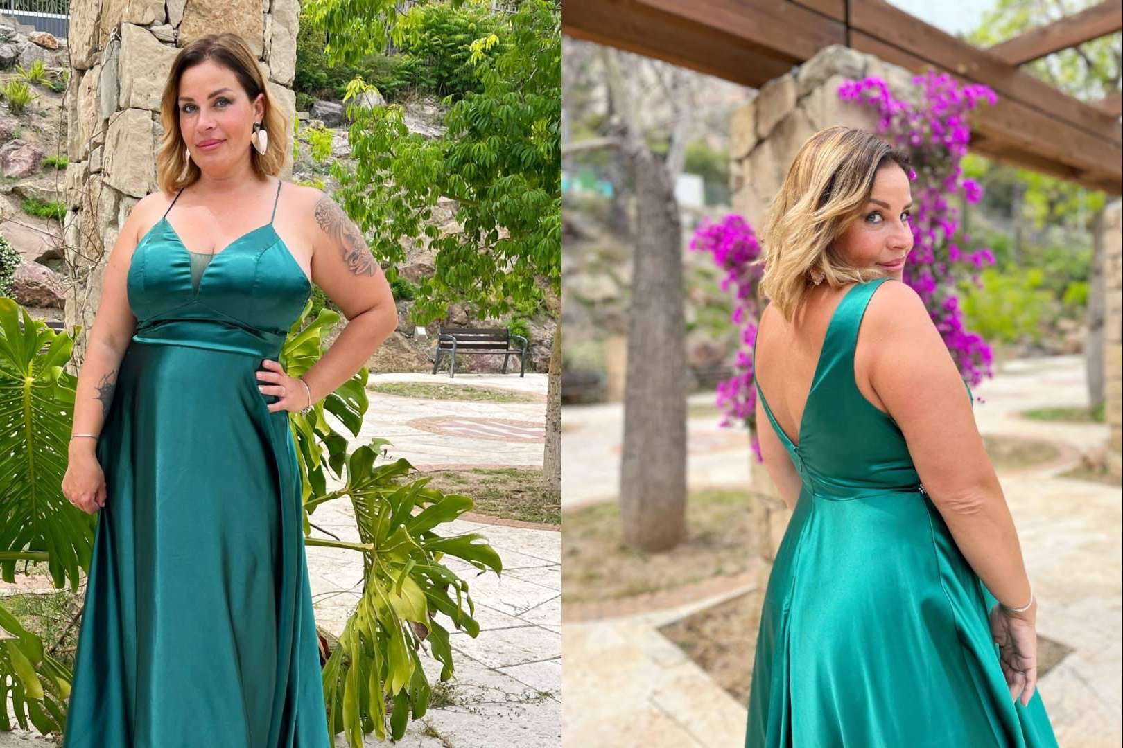 Vestidos de gala largos, disponibles en el catálogo de la firma Vestidos Araya