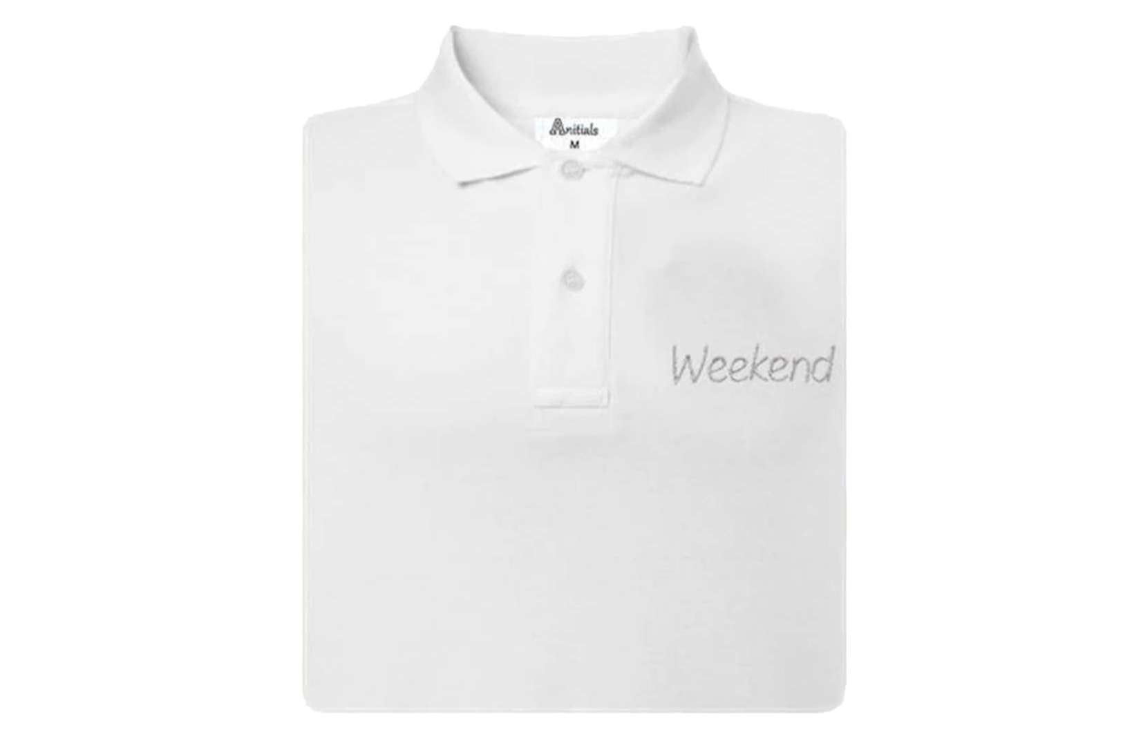 Personalizar los polos con la inicial del nombre es posible gracias a Anitials