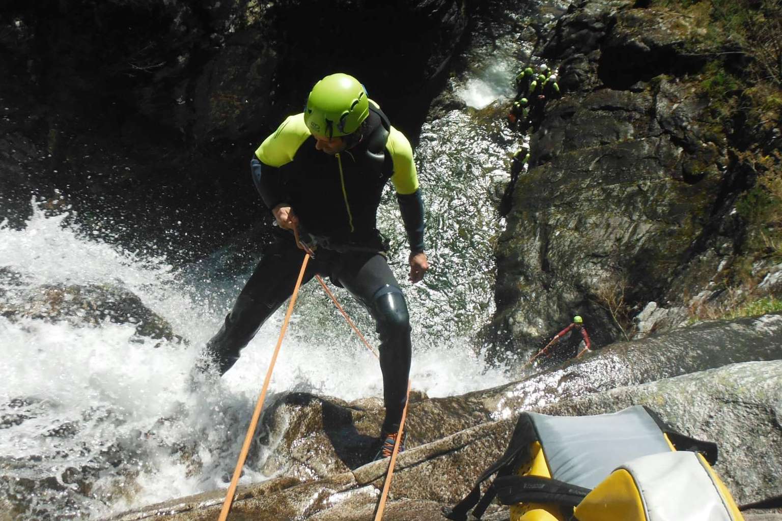 Turac Aventura, la opción para hacer barranquismo en Galicia