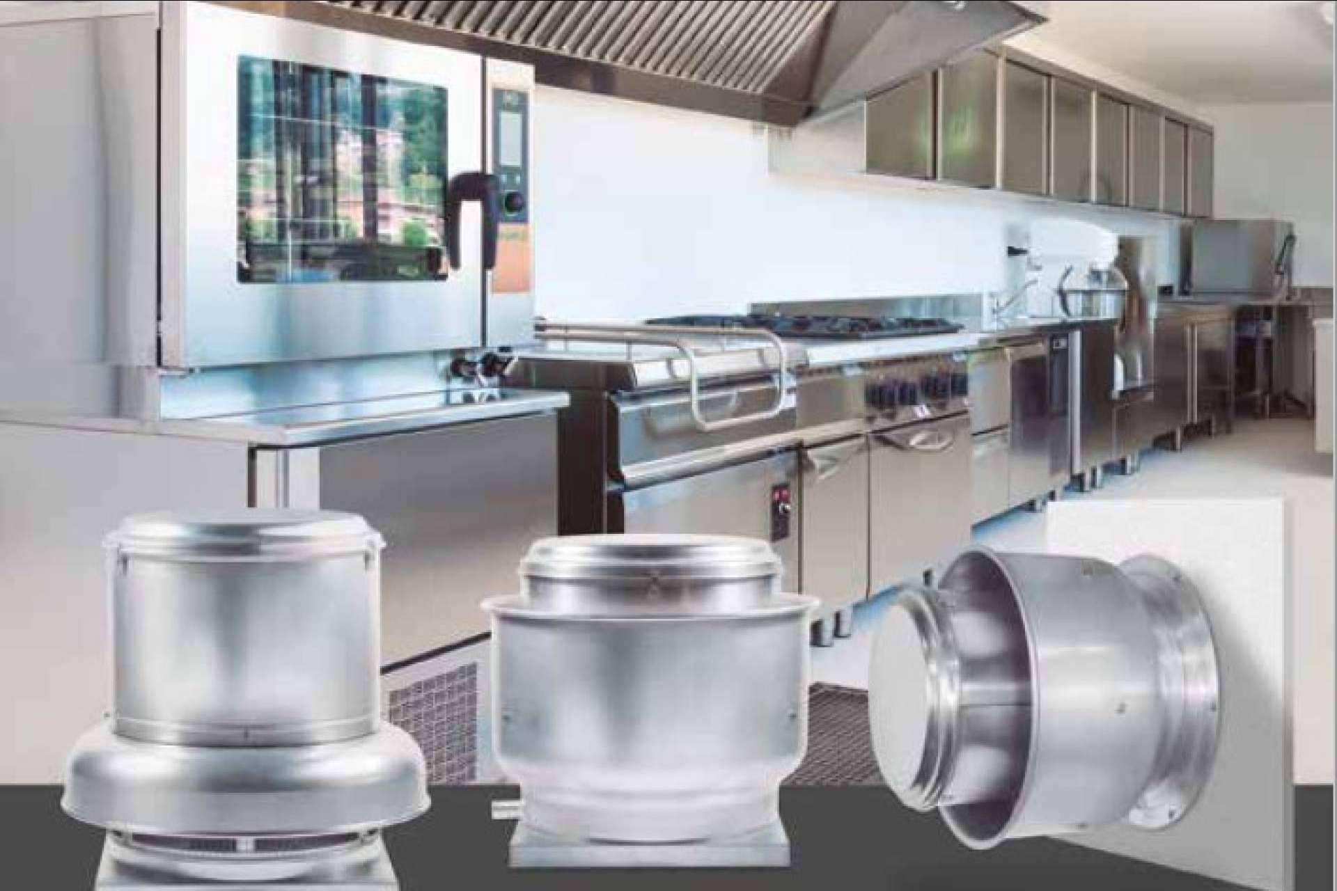 Grupo Industrial ofrece campanas industriales para ventilación eficiente en gastronomía