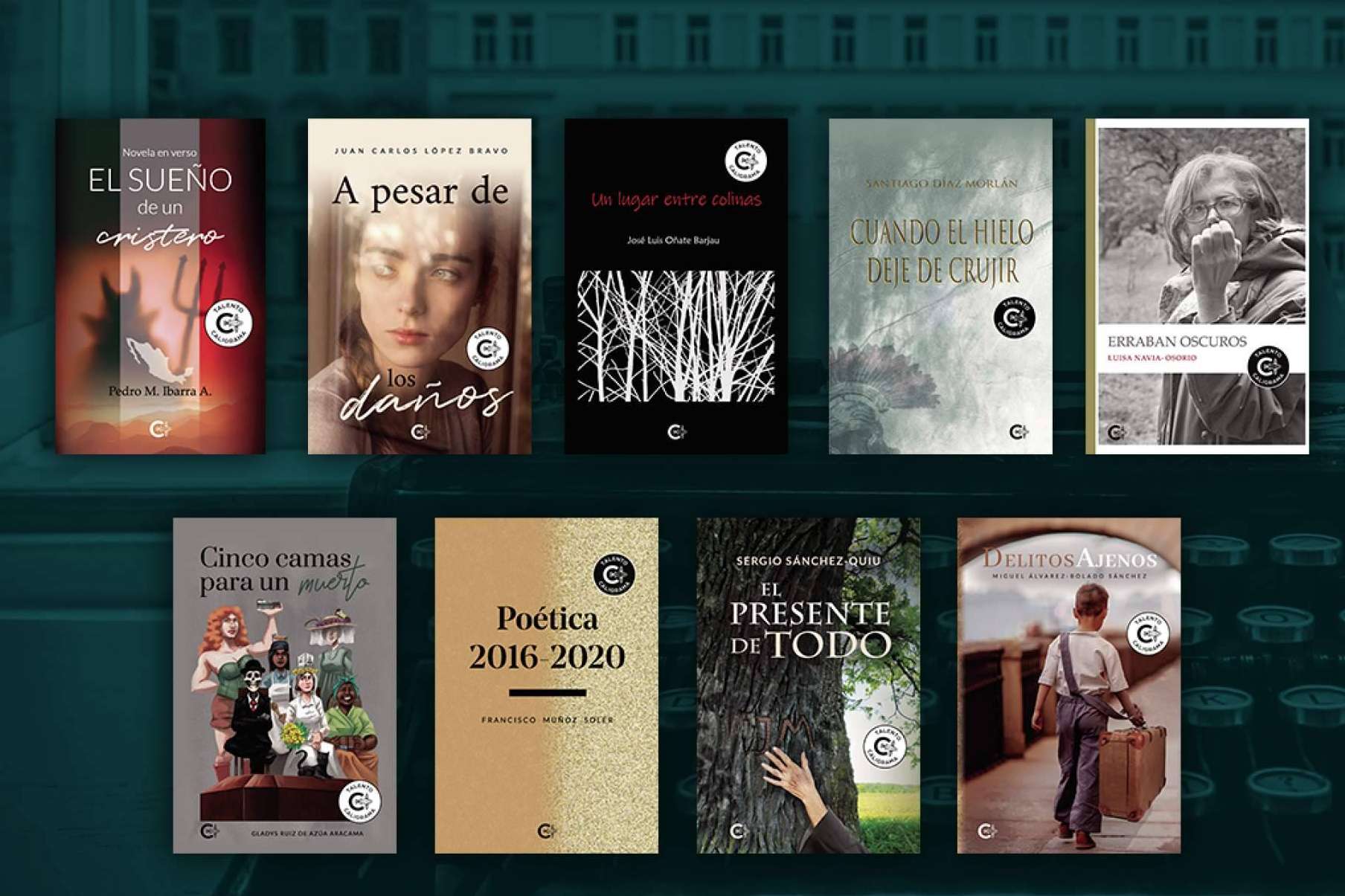Caligrama Editorial anuncia los finalistas de sus premios anuales