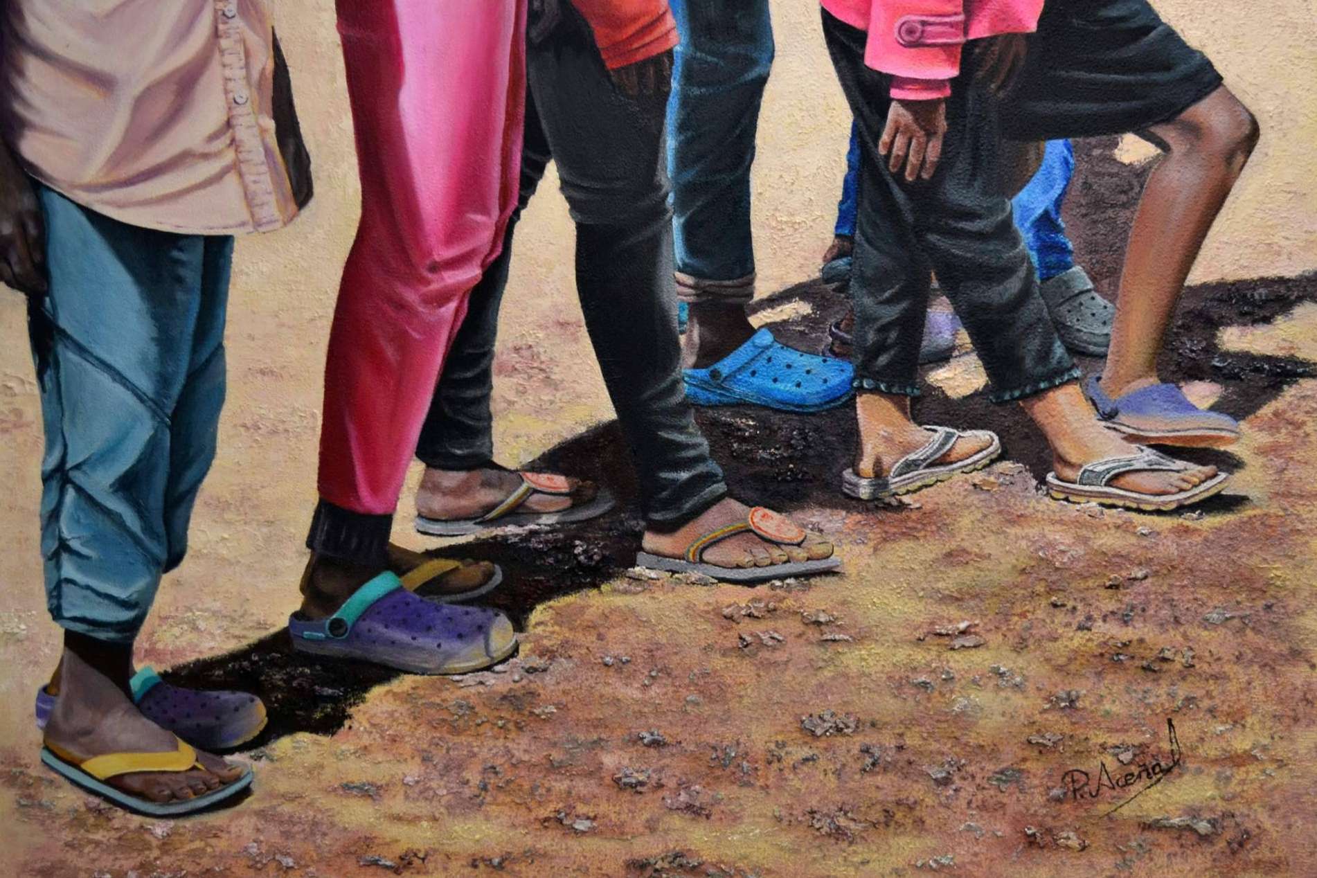 Las galerías del Taller de Dibujo y Pintura Aceña Olmedo están llenas de obras de arte