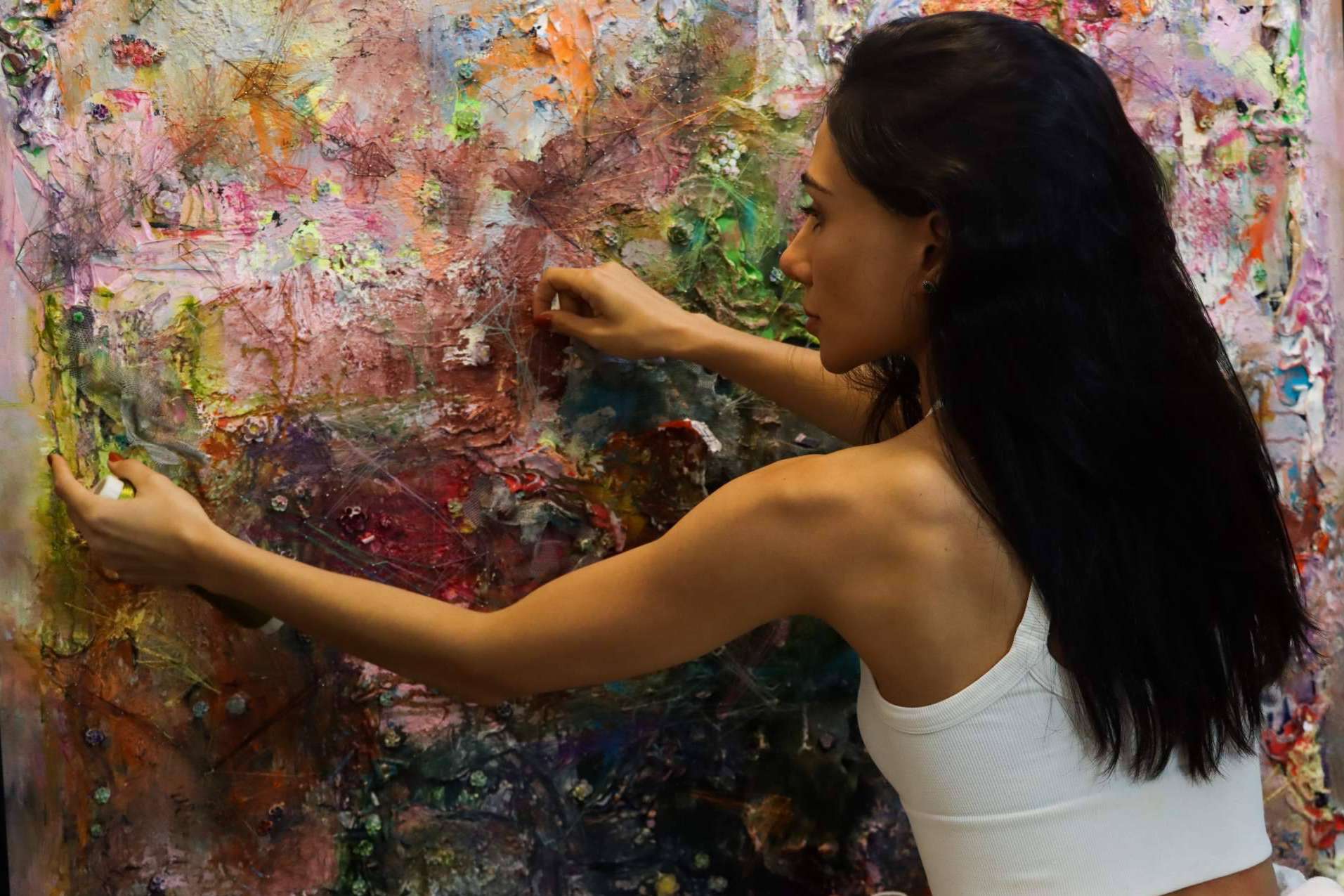 Hilos de Marte crea obras de arte con técnica única