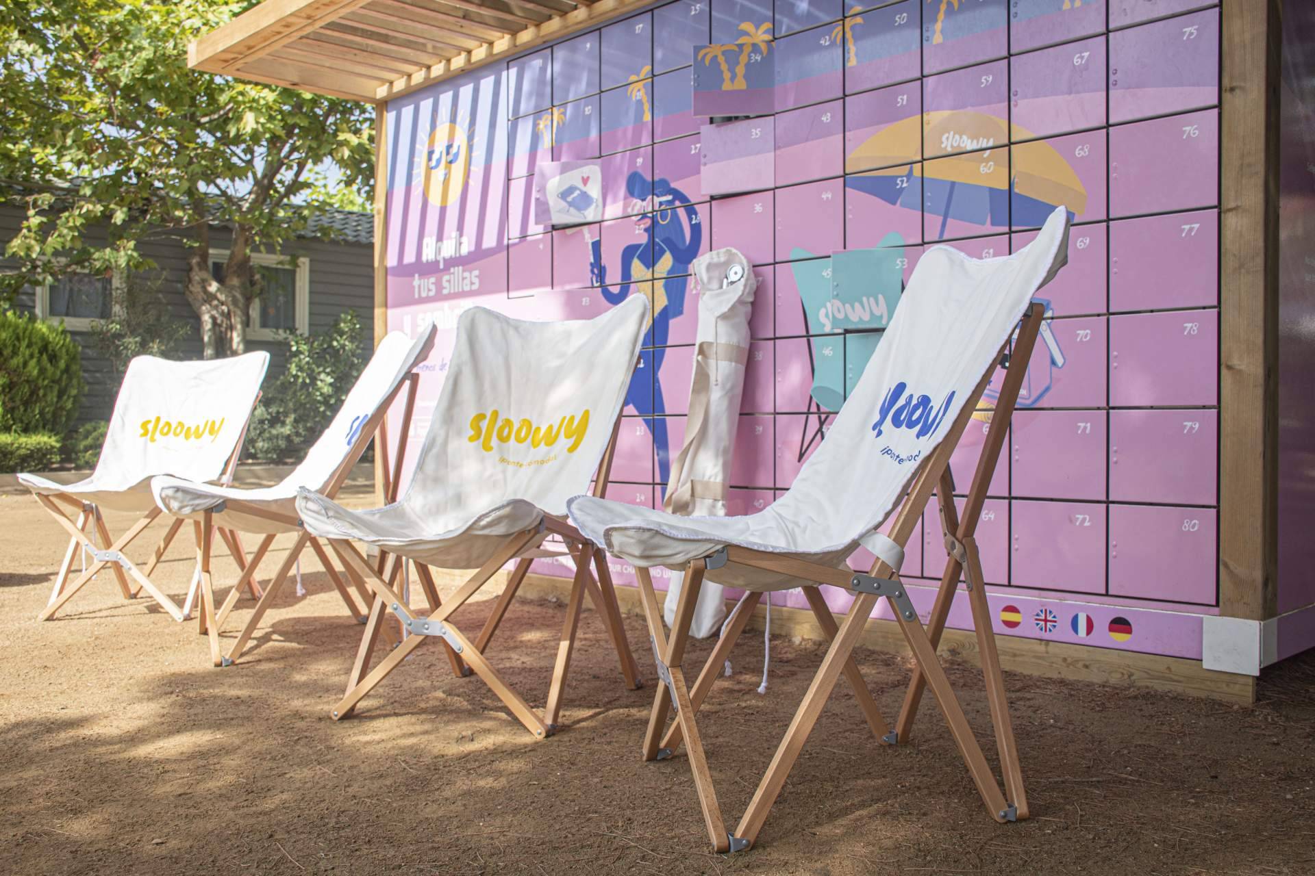 Una de las soluciones pioneras para los que aman disfrutar de sus vacaciones a orillas del mar y para todos los negocios de playa, Sloowy