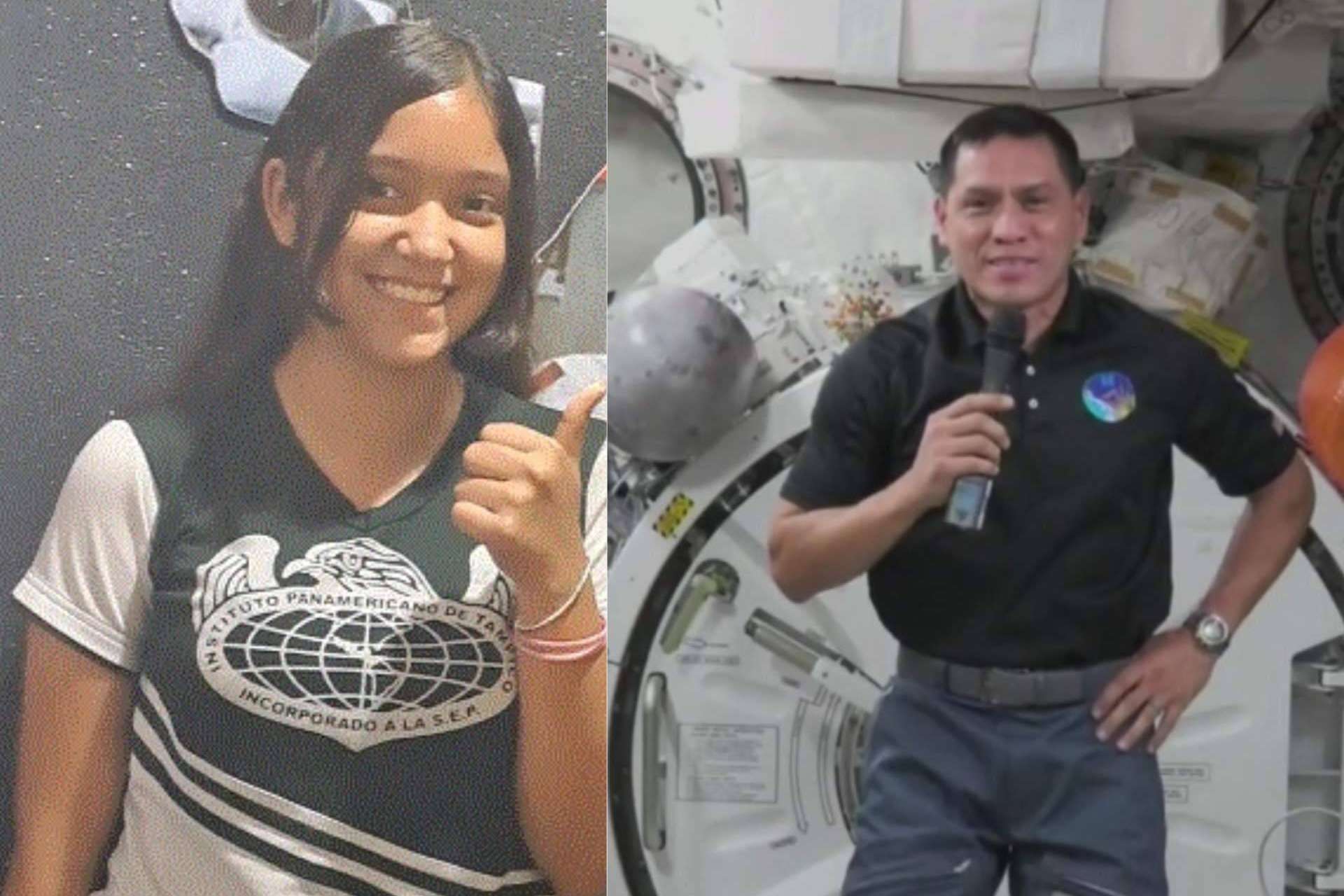Alumna del Instituto Panamericano de Tampico entrevista al astronauta Frank Rubio desde la Estación Espacial Internacional