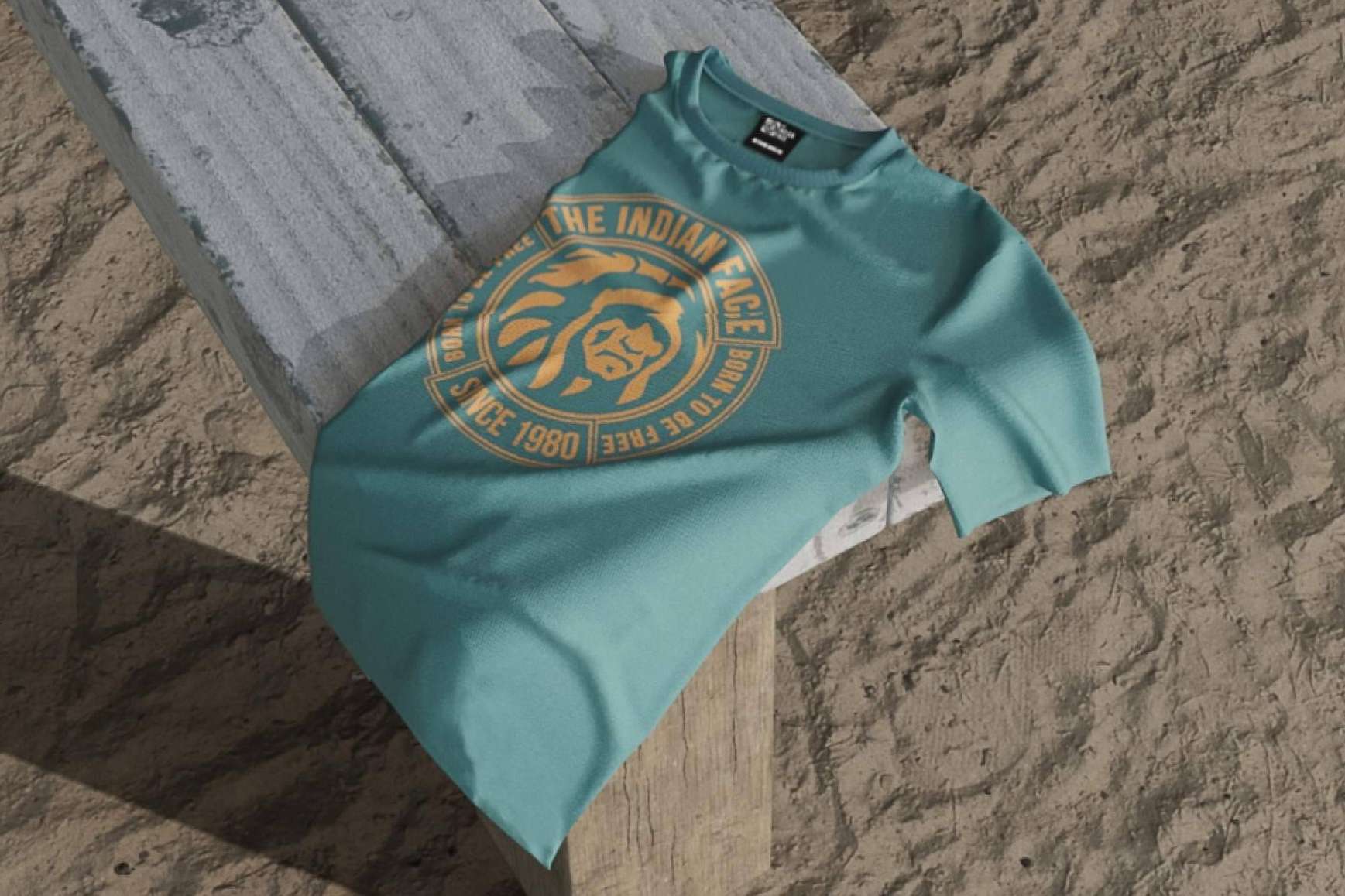 La marca de moda que vende más de 500 camisetas cada día en su tienda online es The Indian Face
