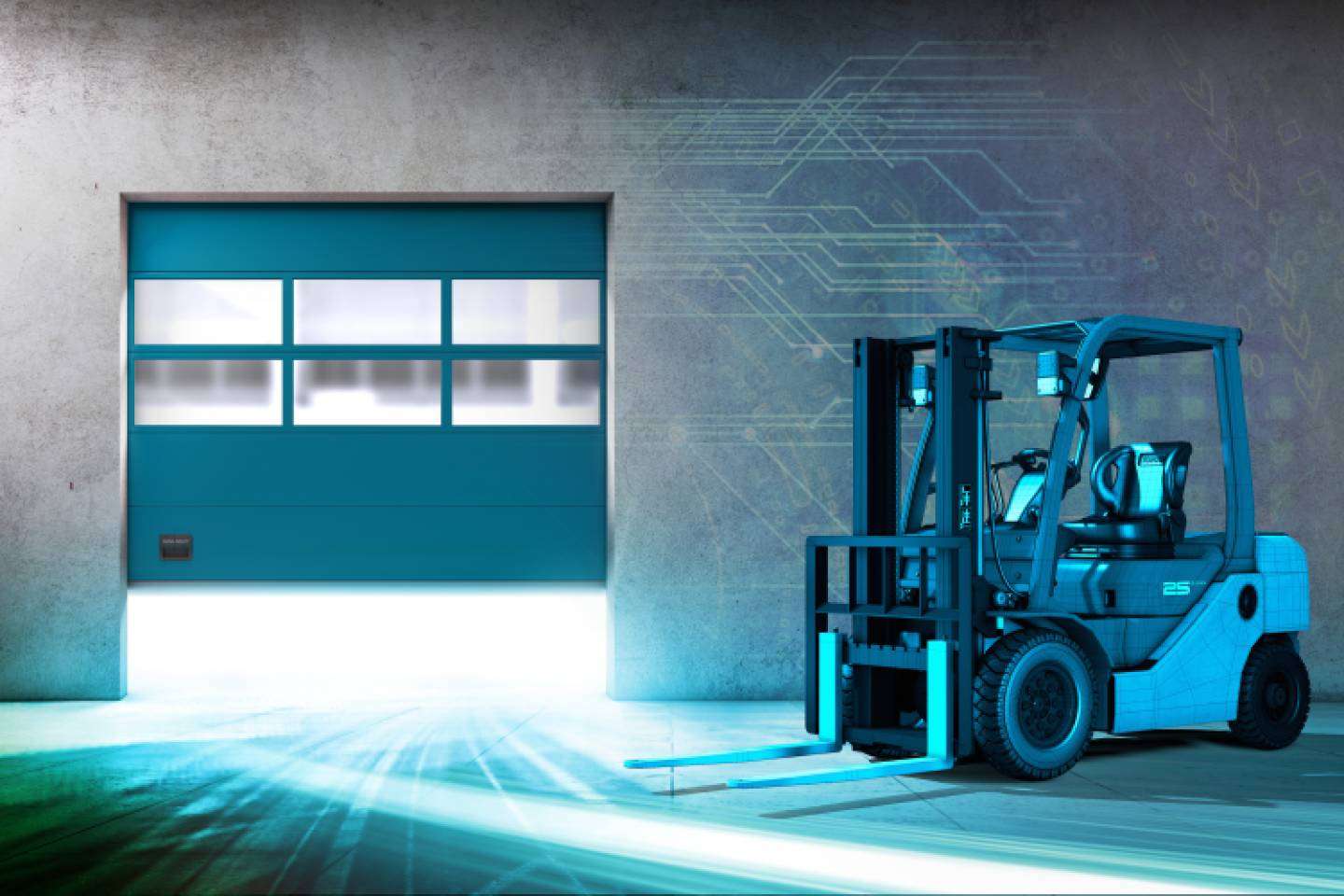 Las puertas seccionales de ASSA ABLOY ofrecen funcionalidad, seguridad y aislamiento para instalaciones industriales