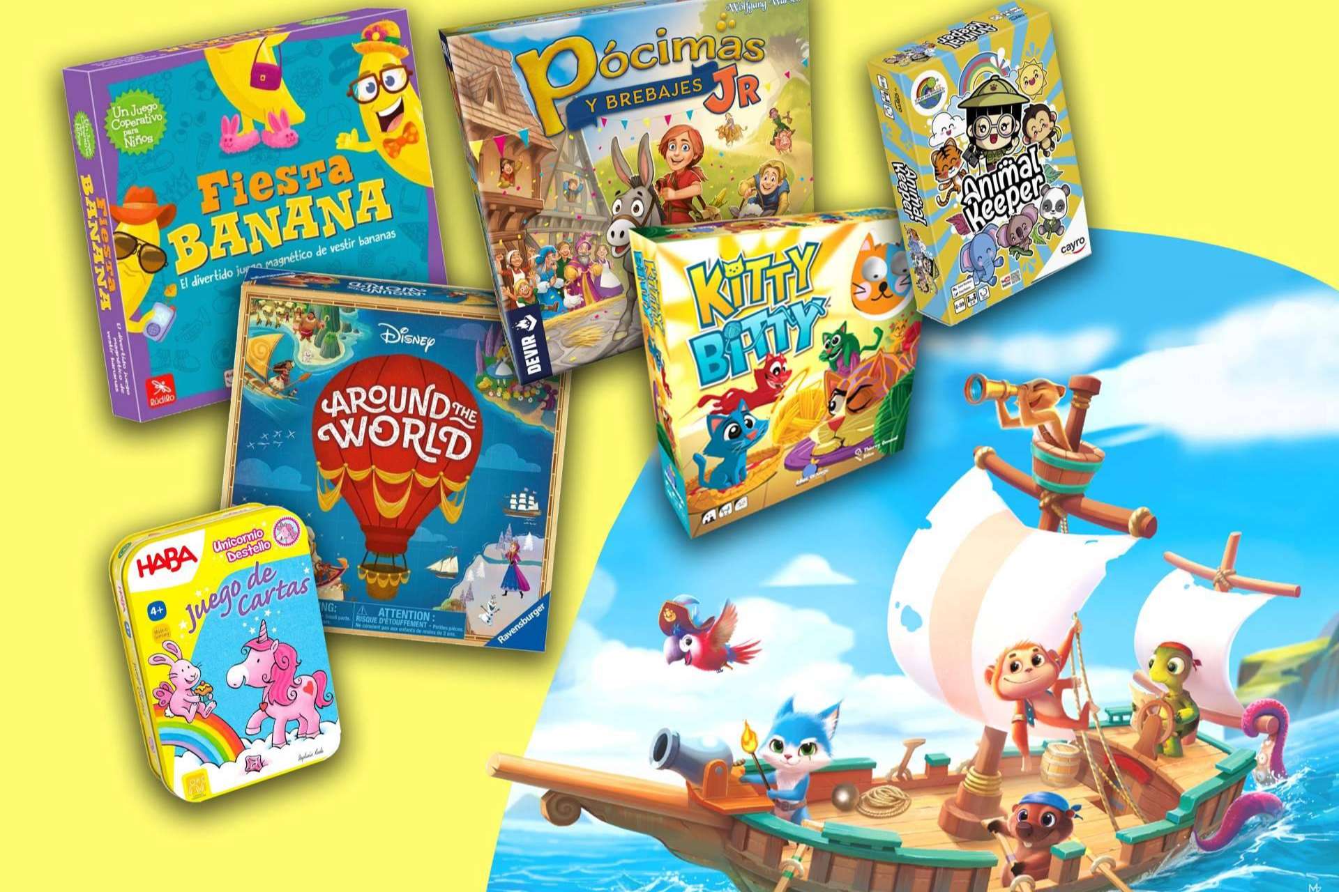 Juegos de mesa para el verano con Juegos de la Mesa Redonda