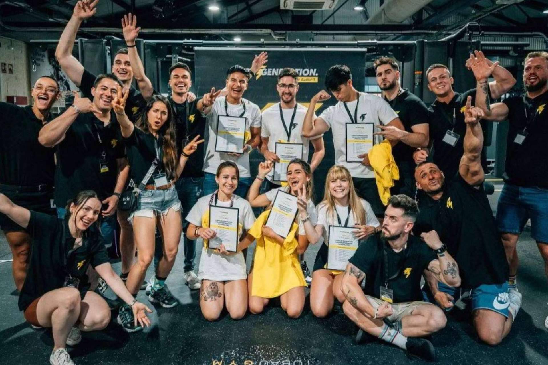 Fit Generation, la academia para futuros entrenadores, ha visto incrementado un 176 % su número de alumnos de FP en Acondicionamiento Físico en 12 meses