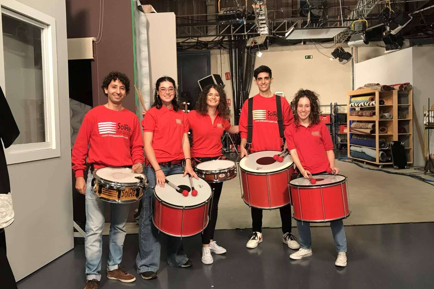 La original idea de SolRe Percussió para hacer team building, batucada