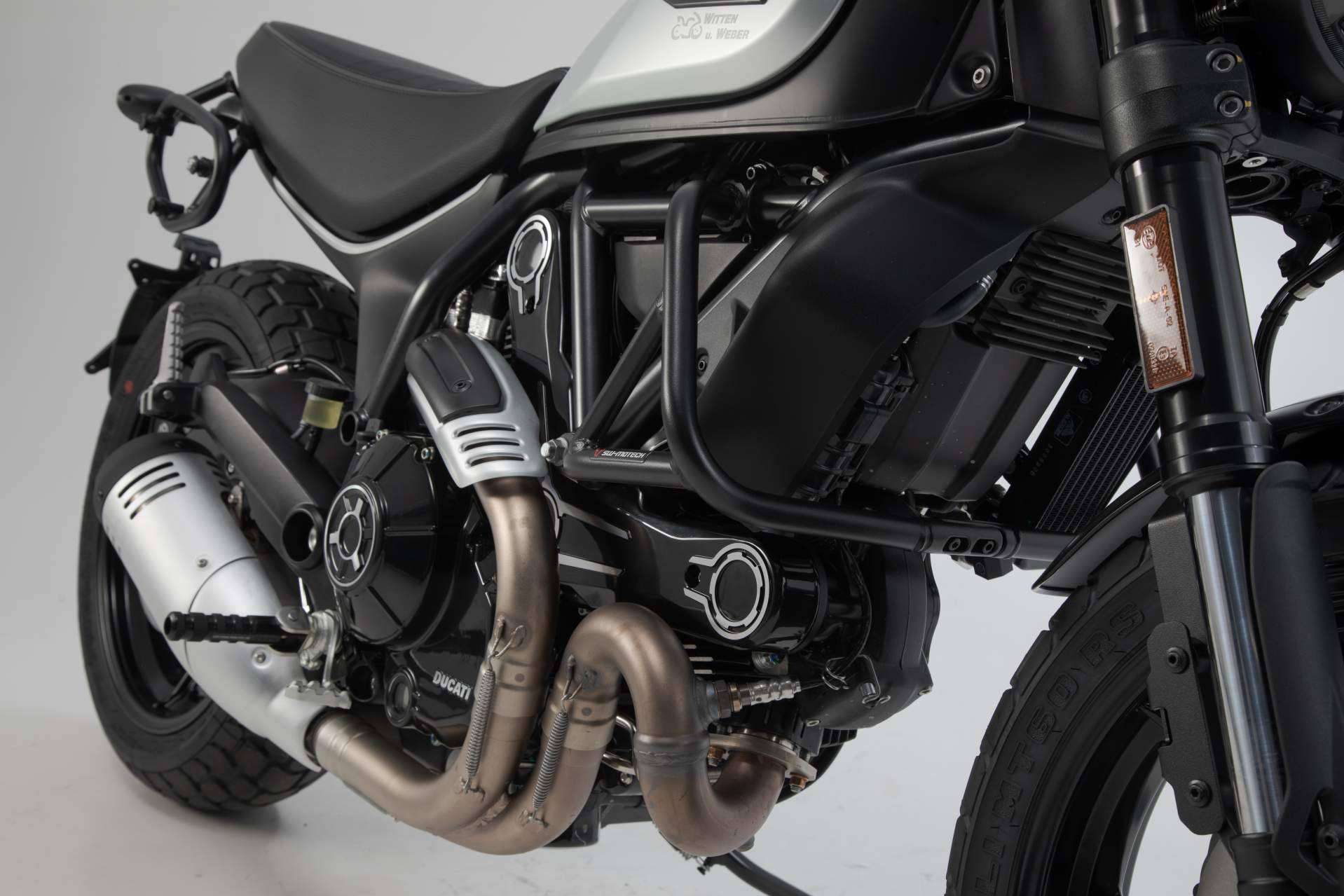 Modelos de protección de moto para Ducati Scrambler, con SW-MOTECH