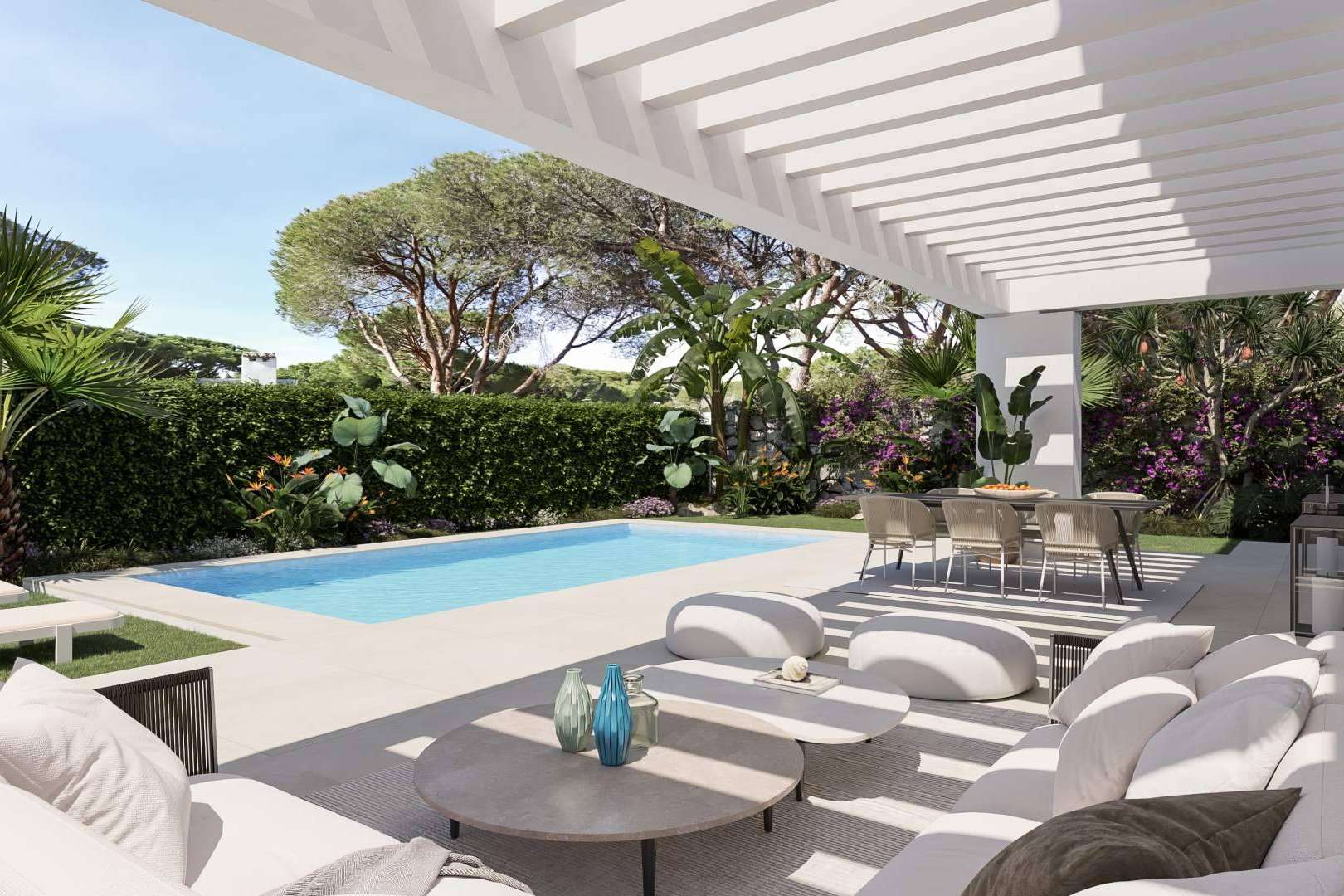 Lujo y tranquilidad, cerca de todo, es lo que ofrecen las nuevas villas en Calahonda de Nomad Realty