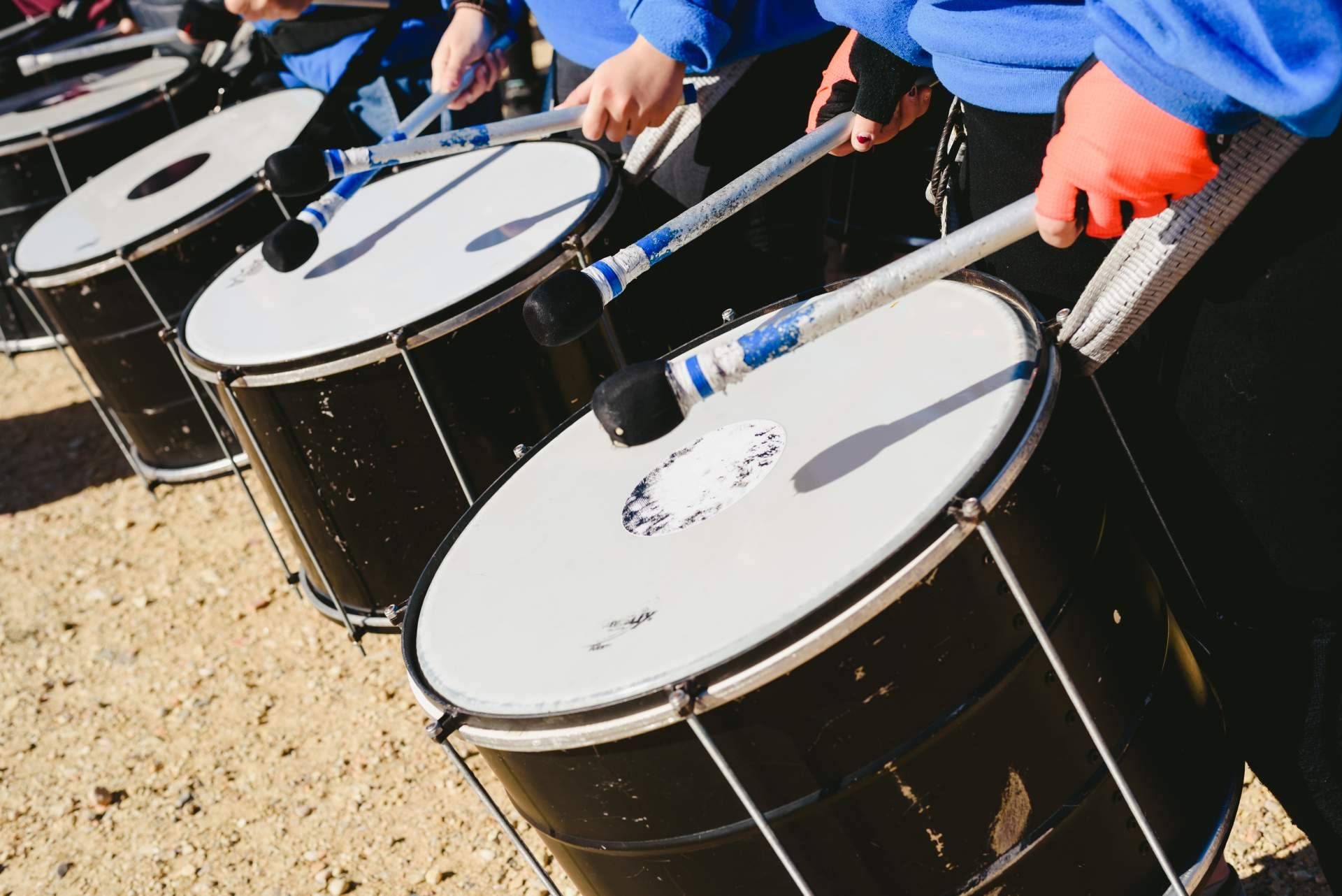 Curso gratis de batucada, por la escuela de música La Clave