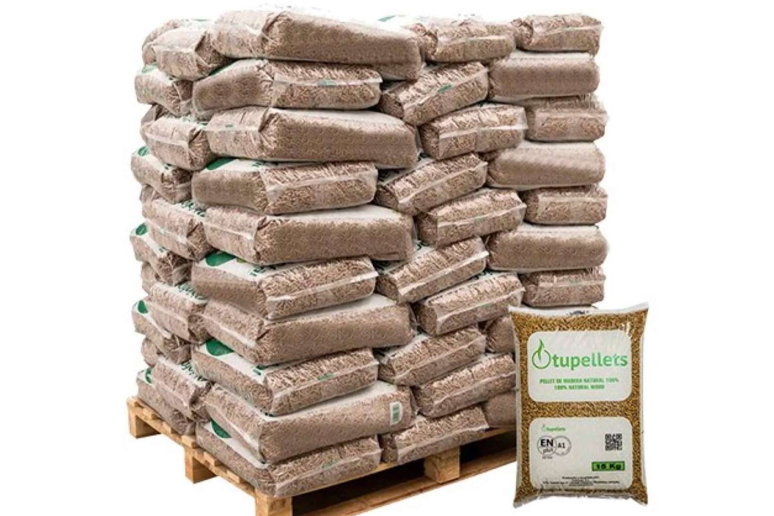 Ferrocano ofrece sacos de pellet a uno de los mejores precios del mercado