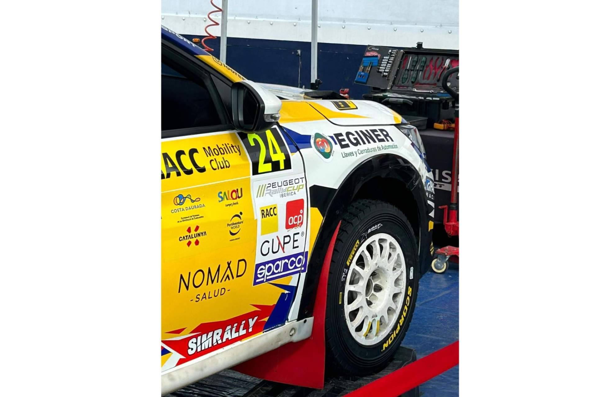 Sergi Pérez y Lorena Romero se proclaman campeones de la Peugeot Rally Cup Ibérica 2023, por Eginer