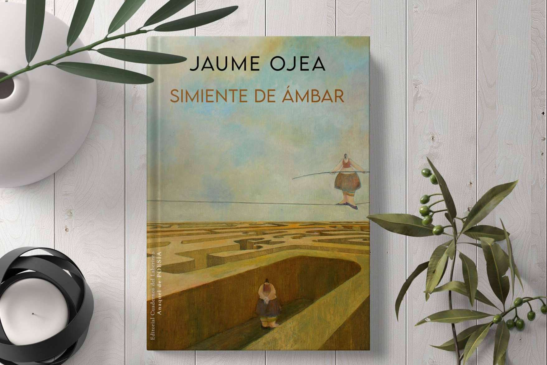 'El tiempo está en el poema, no en el lector'. Ya en las librerías lo nuevo de Jaume Ojea; 'Simiente de ámbar'