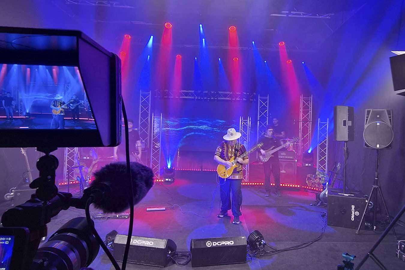 Servicios de alquiler de plató y espacios para rodajes, videoclips, publicidad, cine, tv, en las instalaciones de DCPRO S.L.