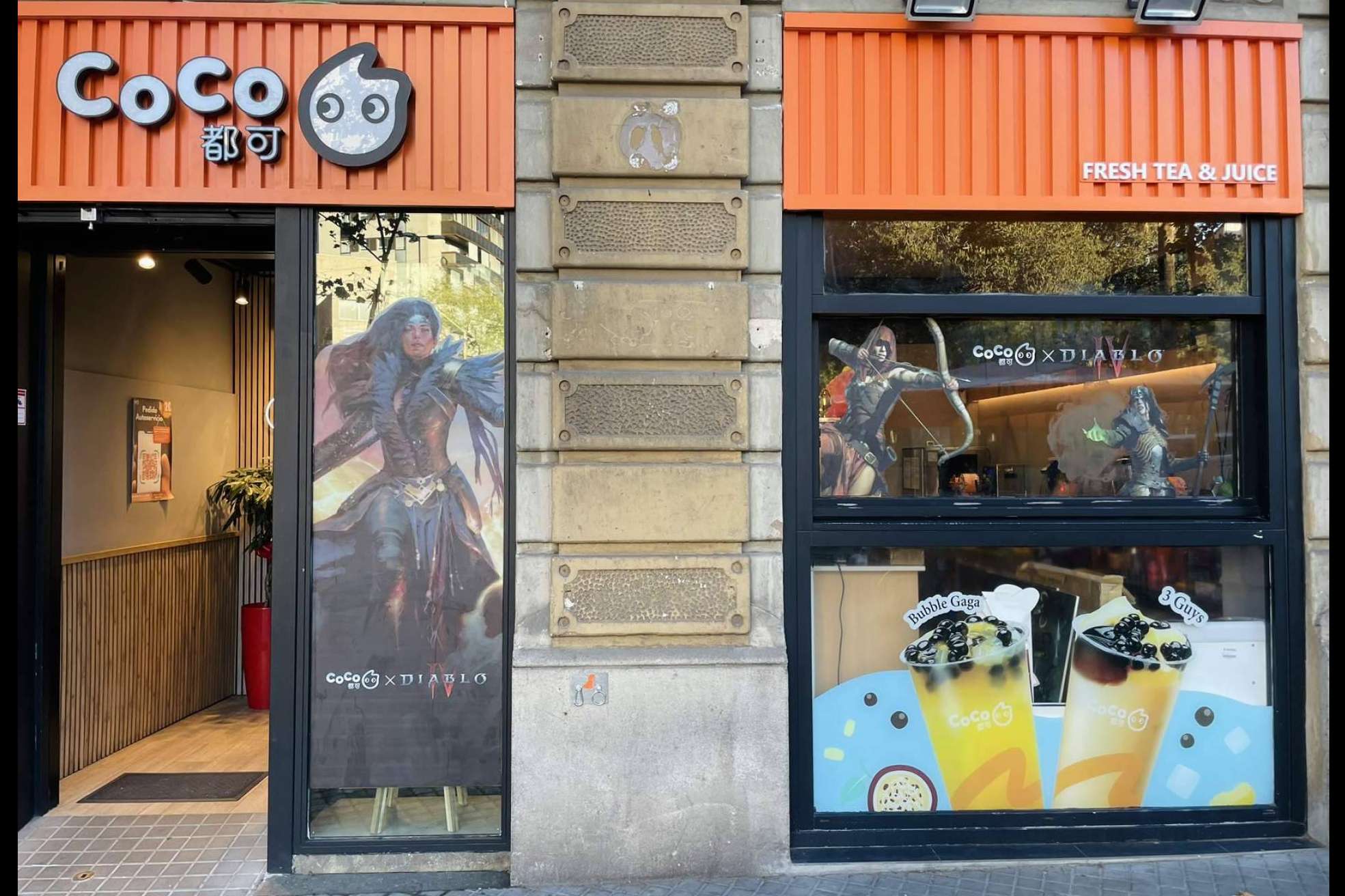 Bebidas sostenibles y deliciosas en  CoCo Fresh Tea & Juice