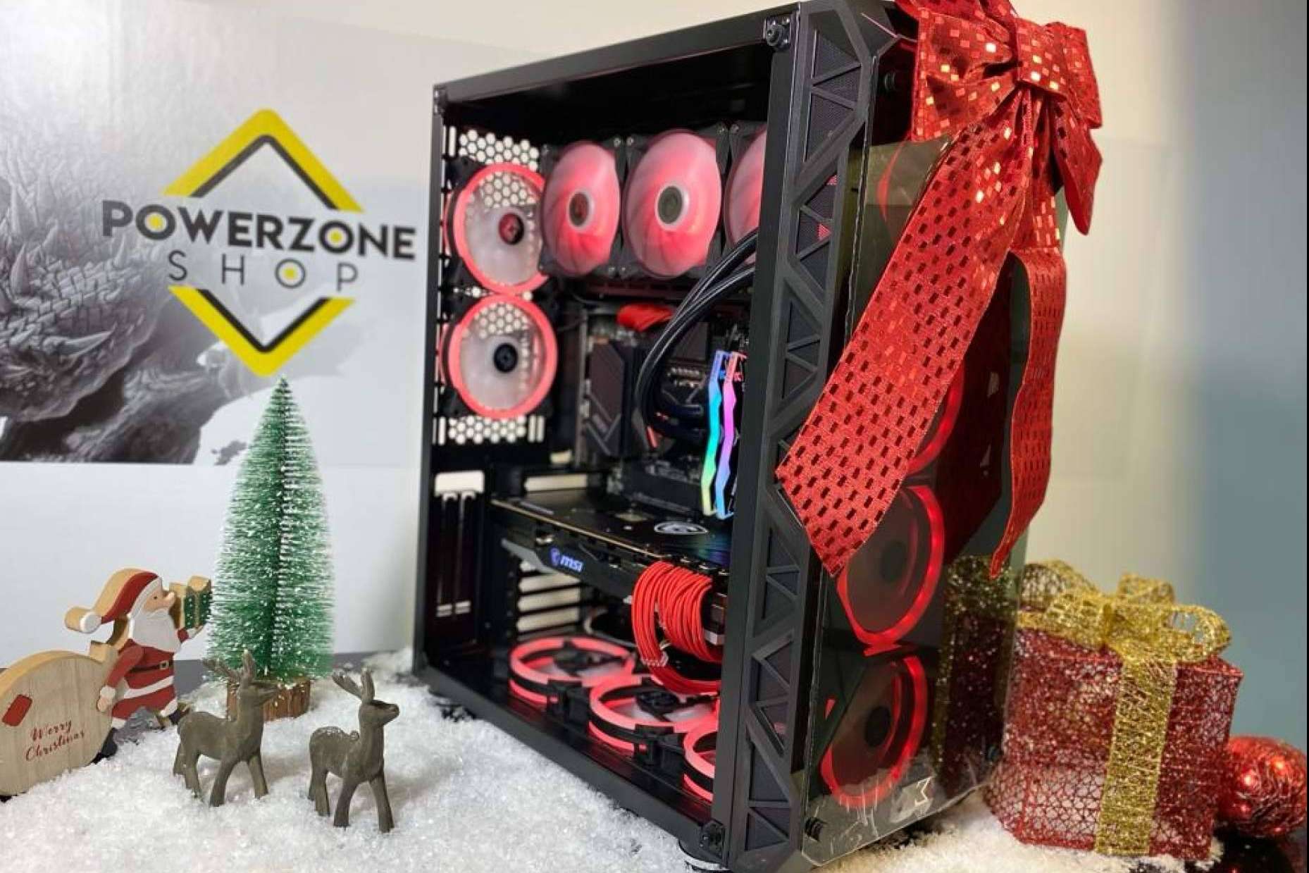 Descubrir las gamas de PC gaming en PowerZoneShop para ideas de regalos de Navidad
