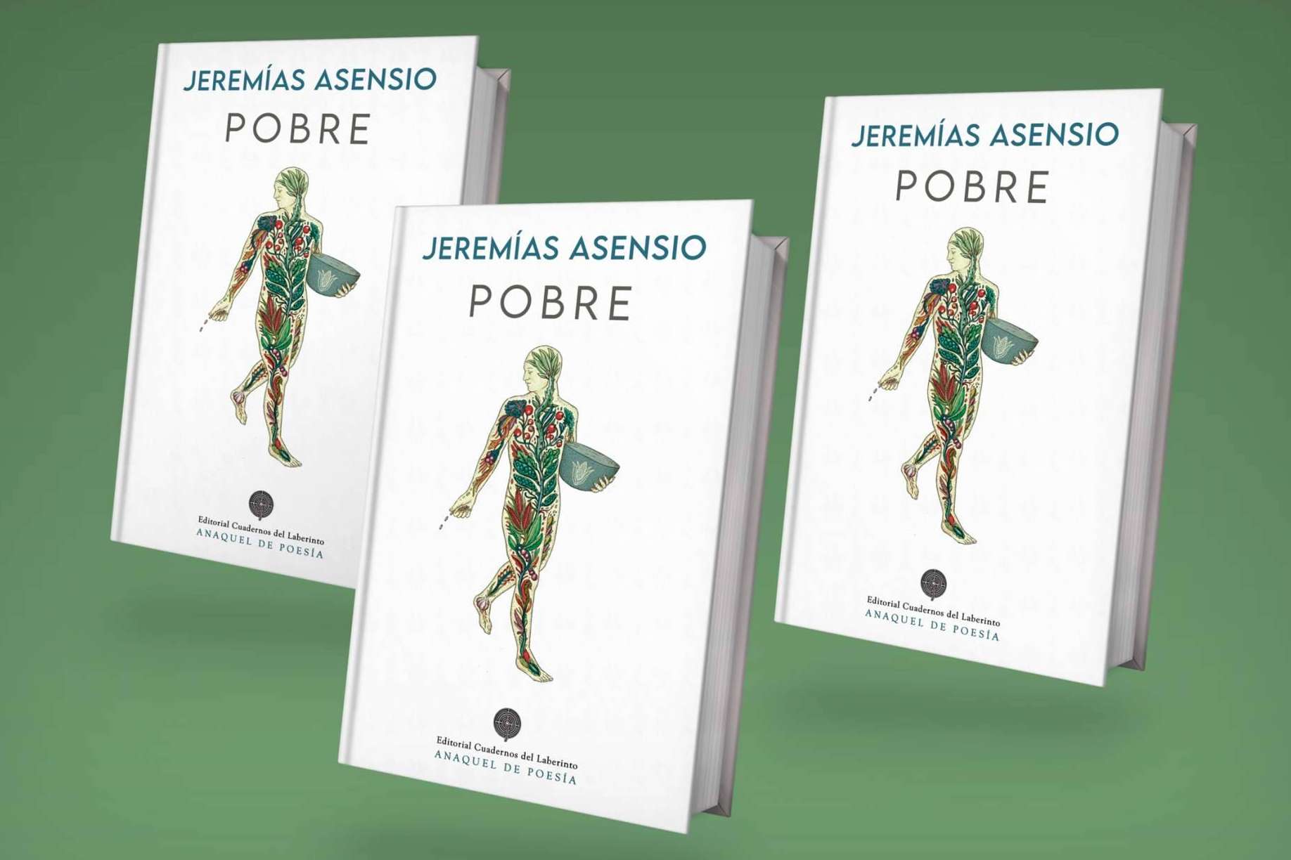 Llega a las librerías el debut literario de Jeremías Asensio con su poemario 'Pobre', un destello de sentimiento y rima