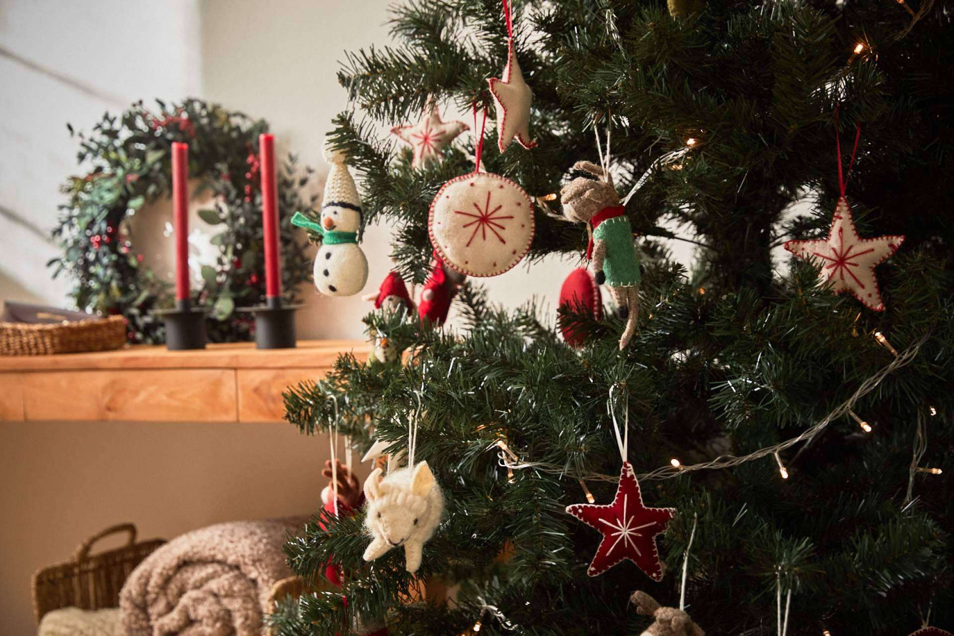 Calma House, variedad de opciones de decoración de Navidad