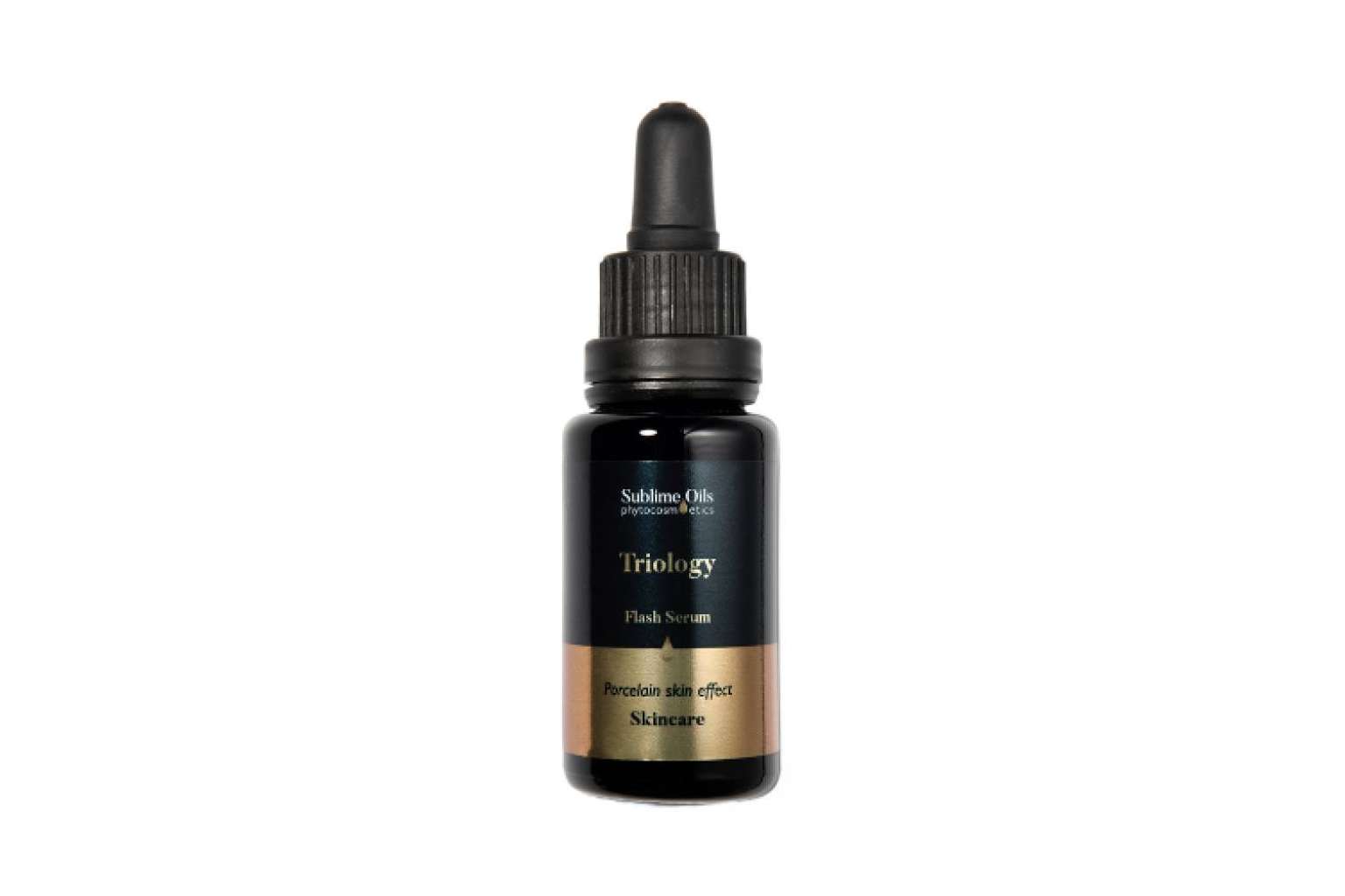 Un producto de referencia de grandes maquilladores para preparar la piel en Navidad es Serum Triology