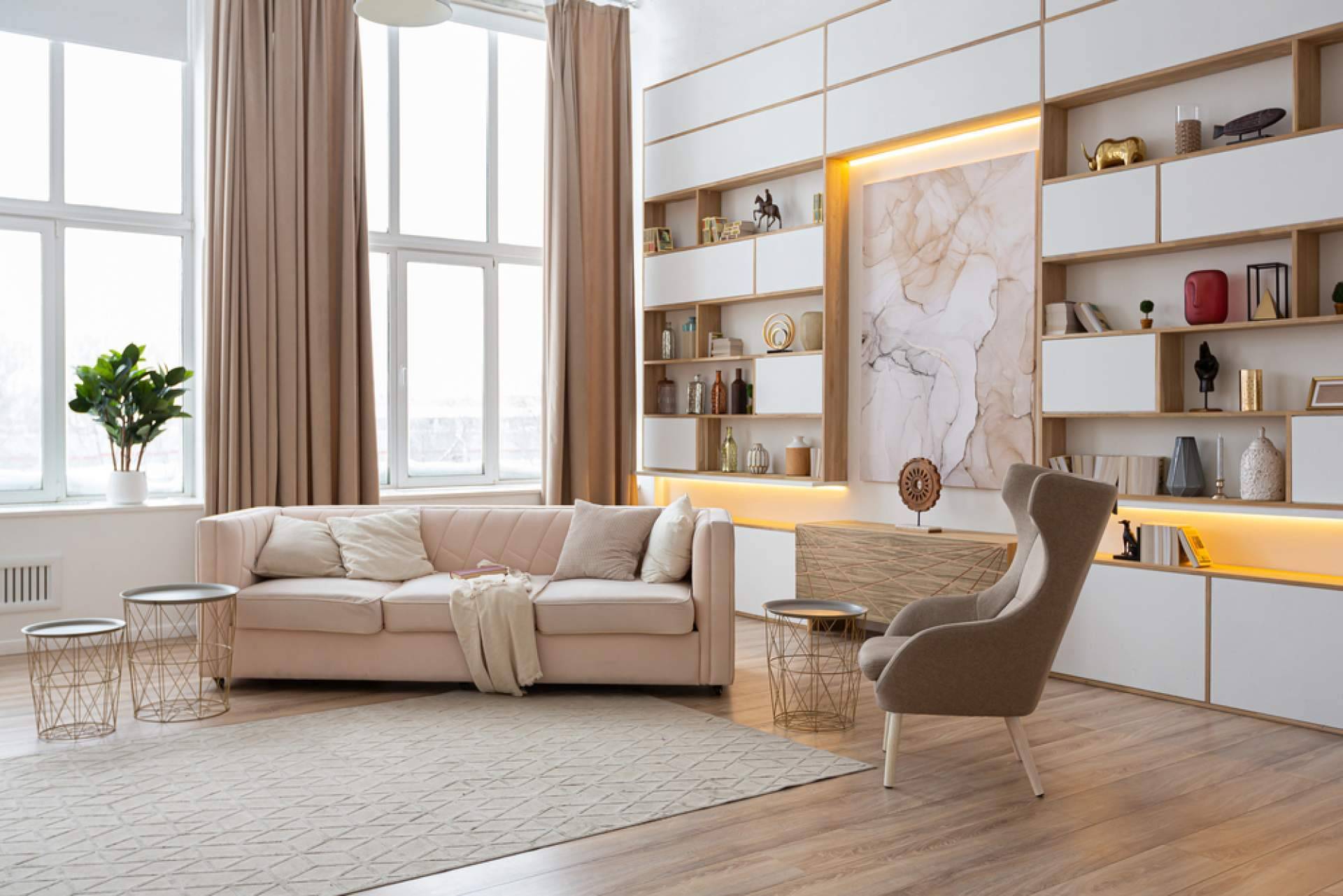En composiciones salón y aparadores, descuentos del 50 %