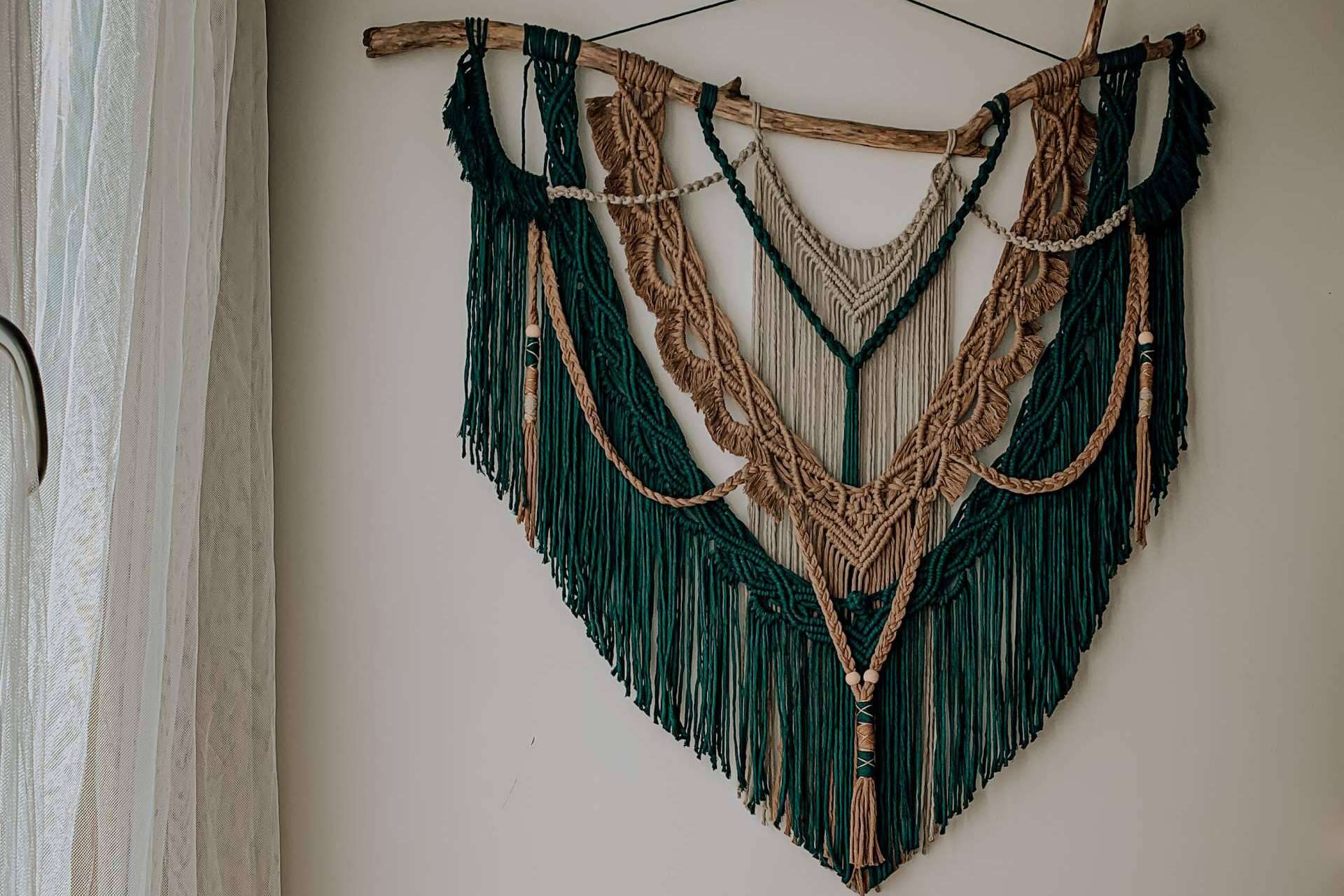 Macramé para decorar la casa en 2024, con Makrama Macramé