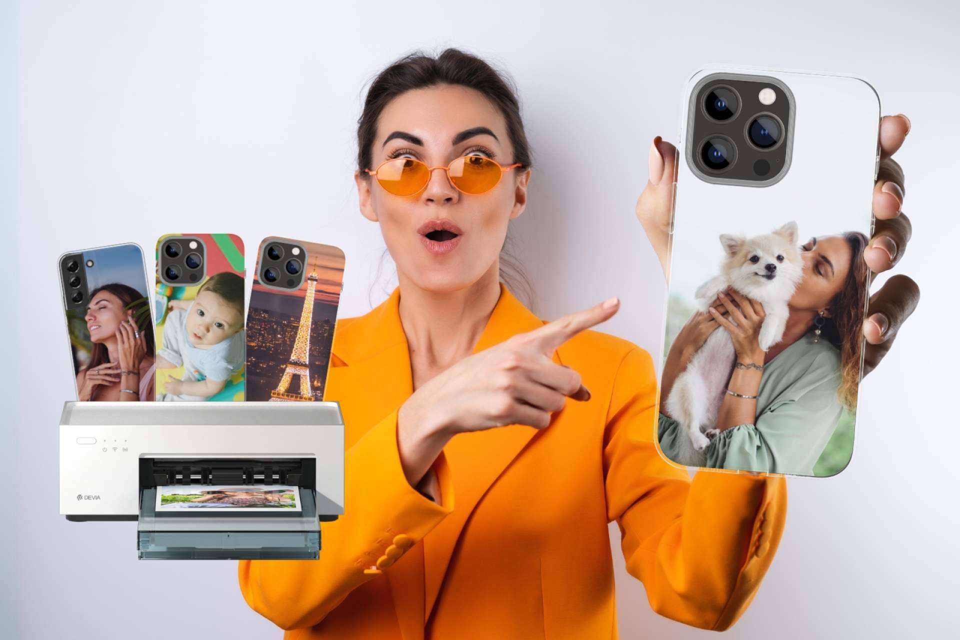 Personalizar smartphones con la impresora de sublimación térmica de My Devia