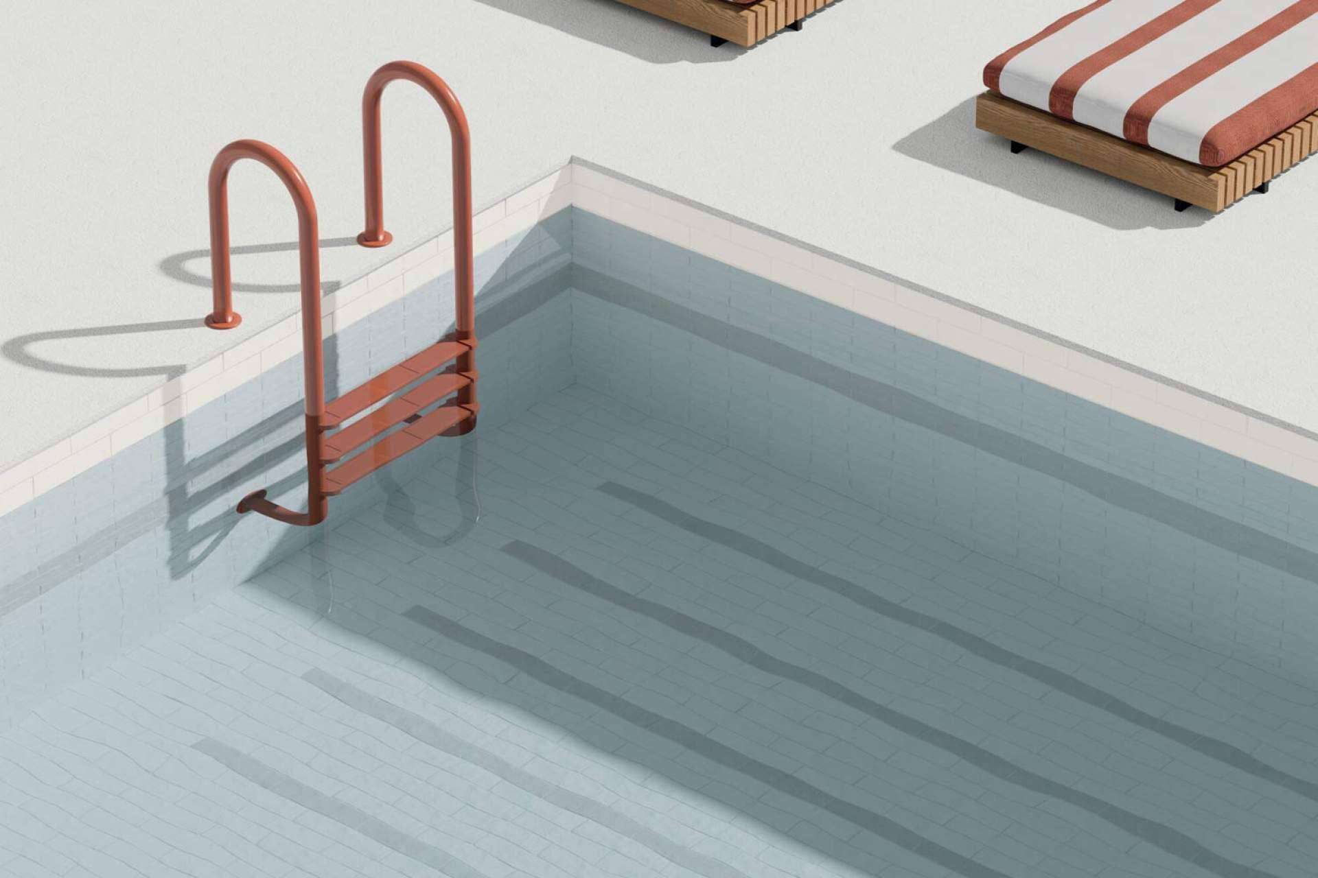 Azulejos para piscinas modernas