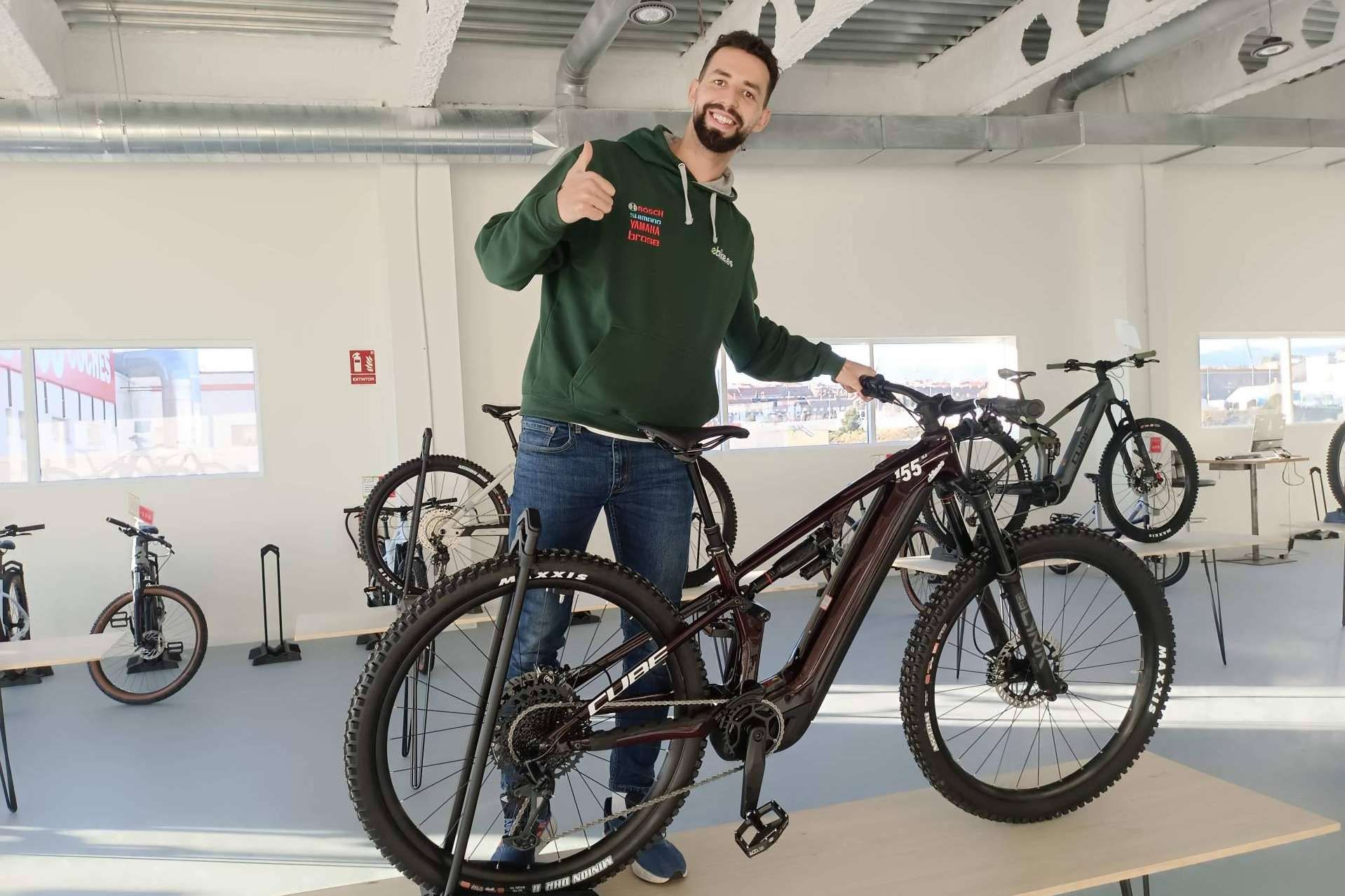 Descubrir la nueva eMTB Cube Stereo Hybrid ONE55 C68X SLX 750 con una revisión detallada