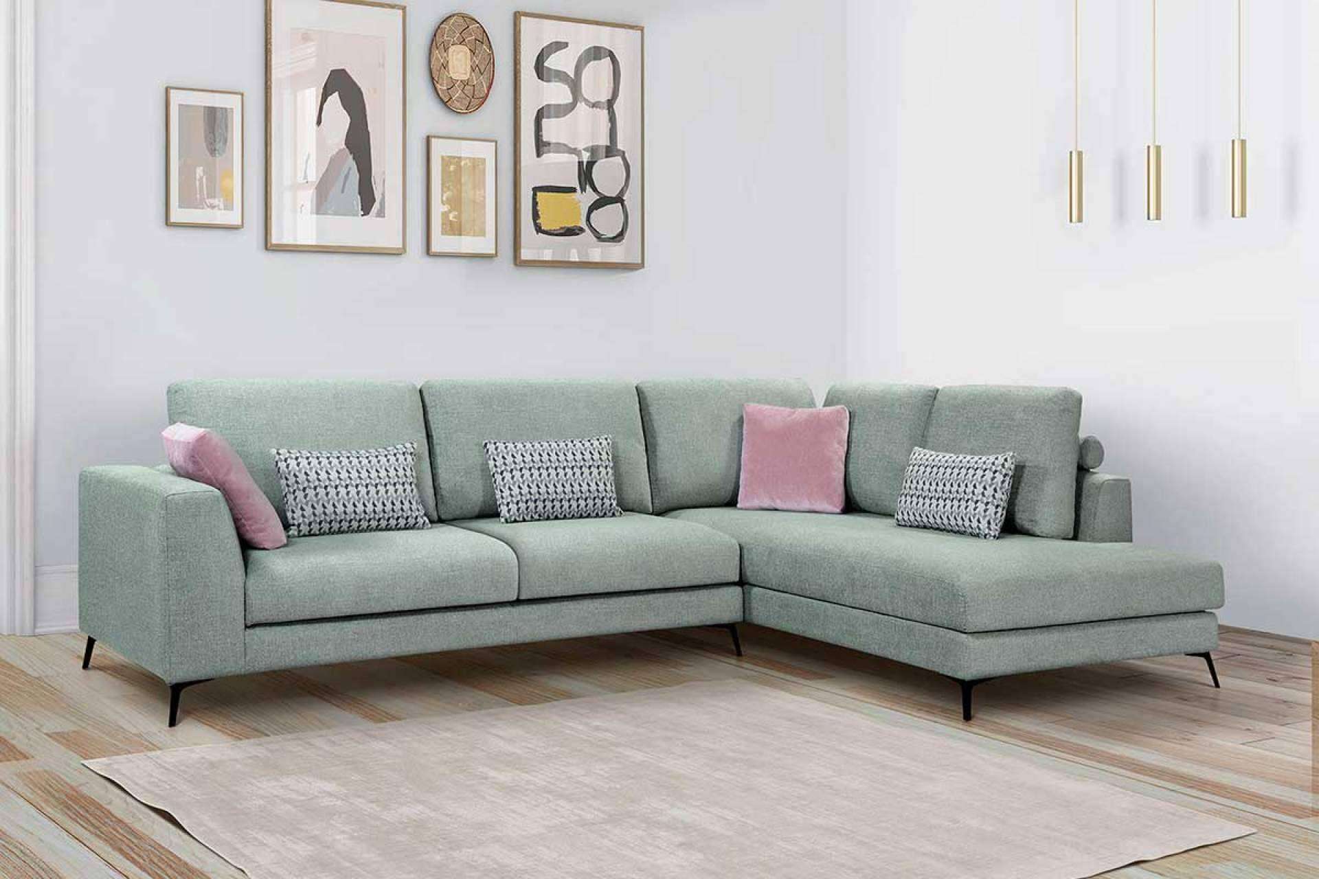 Los sofás chaiselongue, una opción perfecta para conseguir el salón ideal