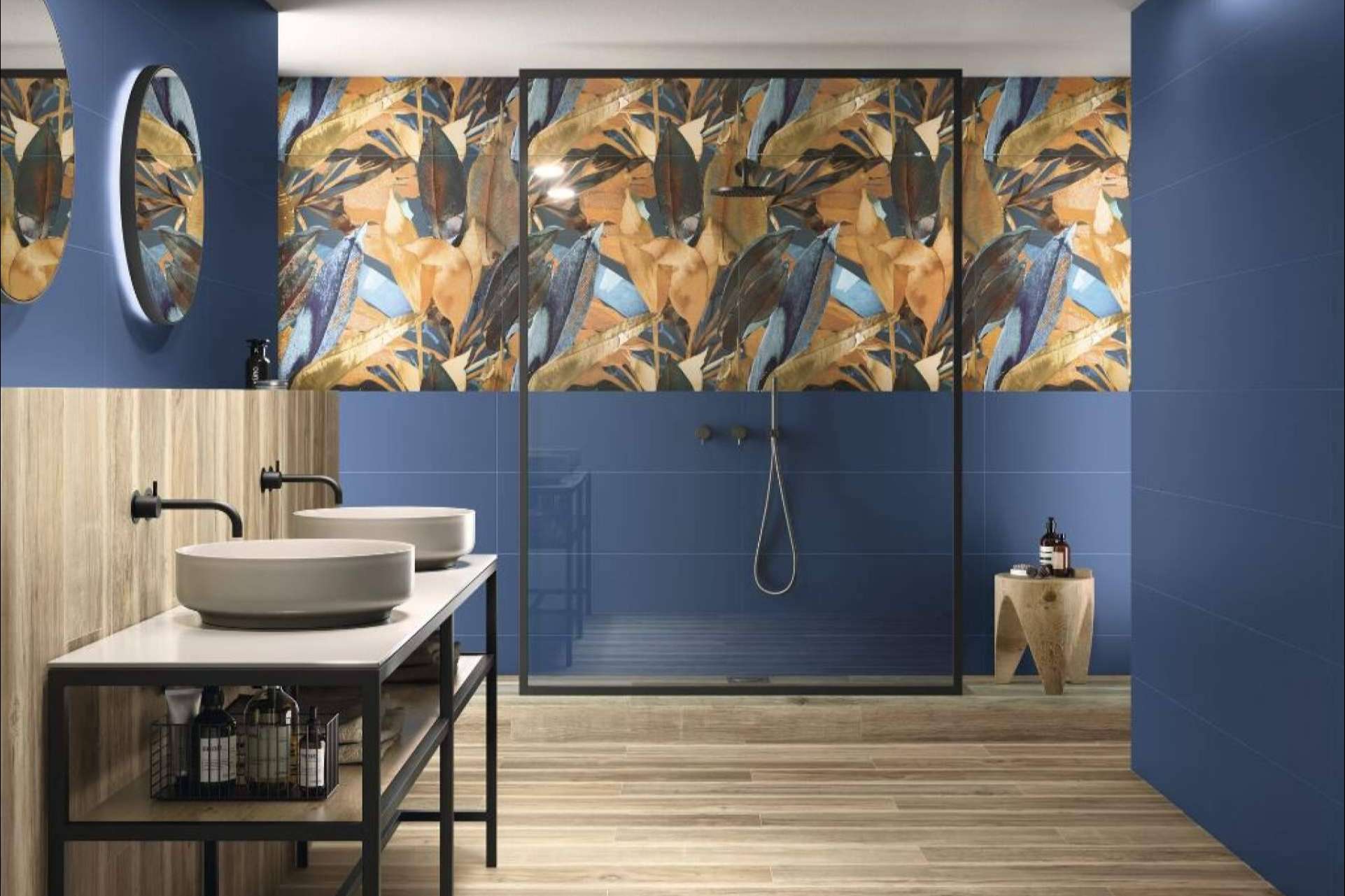 Azulejos decorativos con flores o motivos vegetales, una tendencia de una belleza inigualable