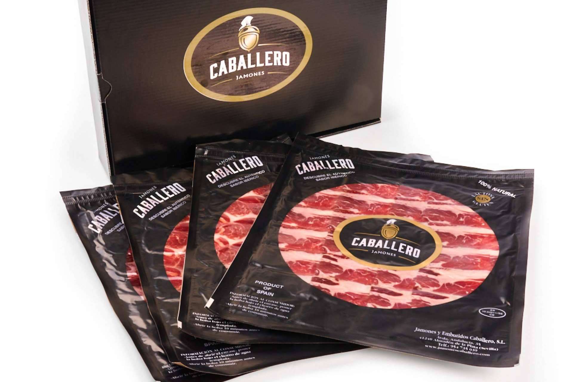 ¿Dónde encontrar el auténtico jamón de bellota 100 % ibérico? En Jamones Caballero