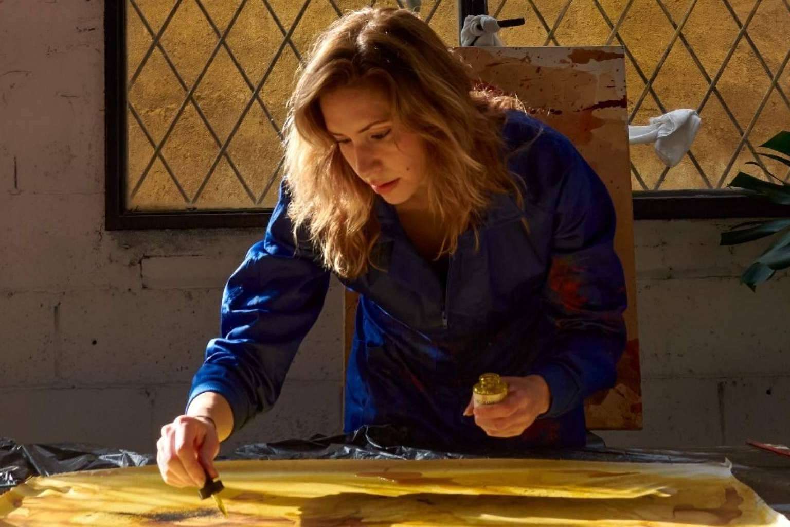 El arte abstracto llevado a cabo por una mujer, Laura Canal