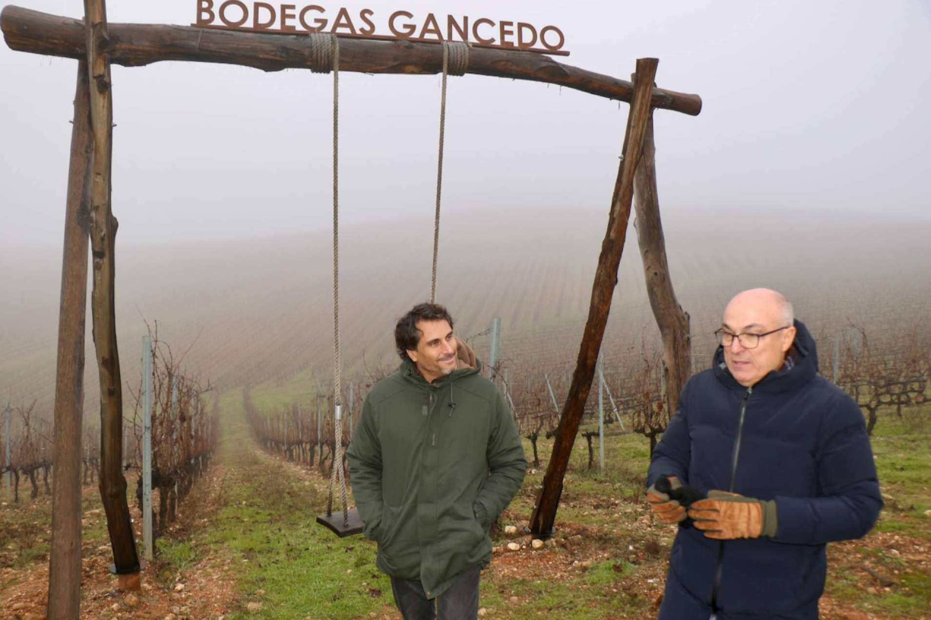 La visita del reconocido sumiller Fran Ramírez en El Bierzo con Gancedo