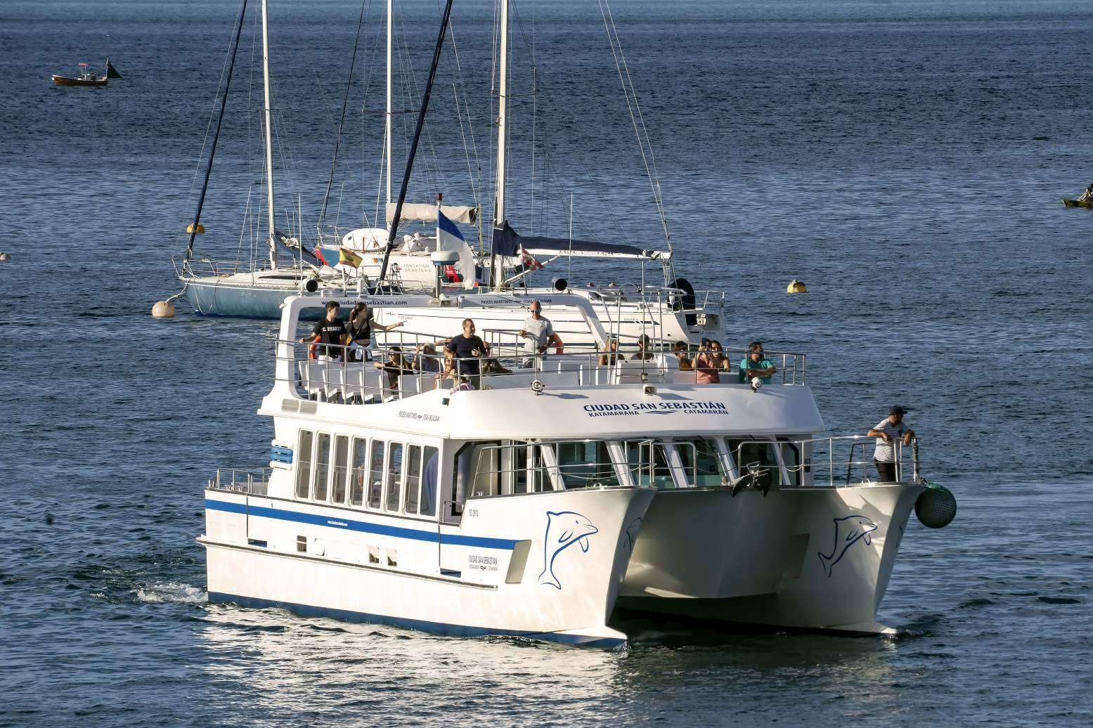 Ciudad San Sebastián ofrece un servicio turístico marítimo