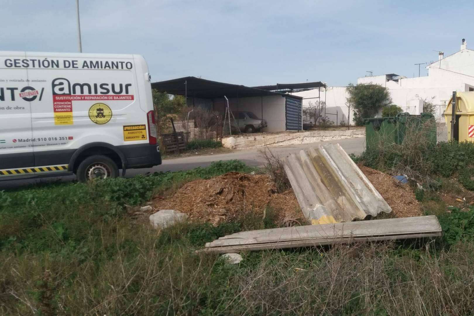 Las consecuencias de los vertidos ilegales de restos de uralita
