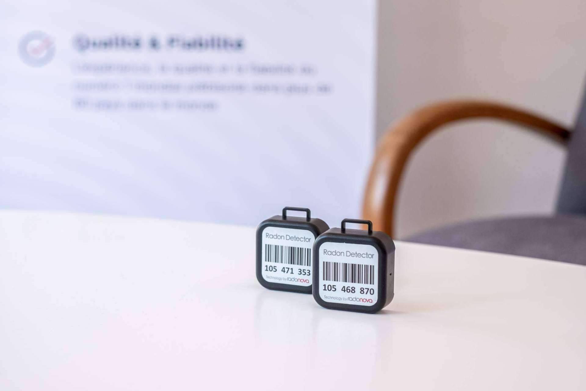 Radonova, medidores para detectar radón