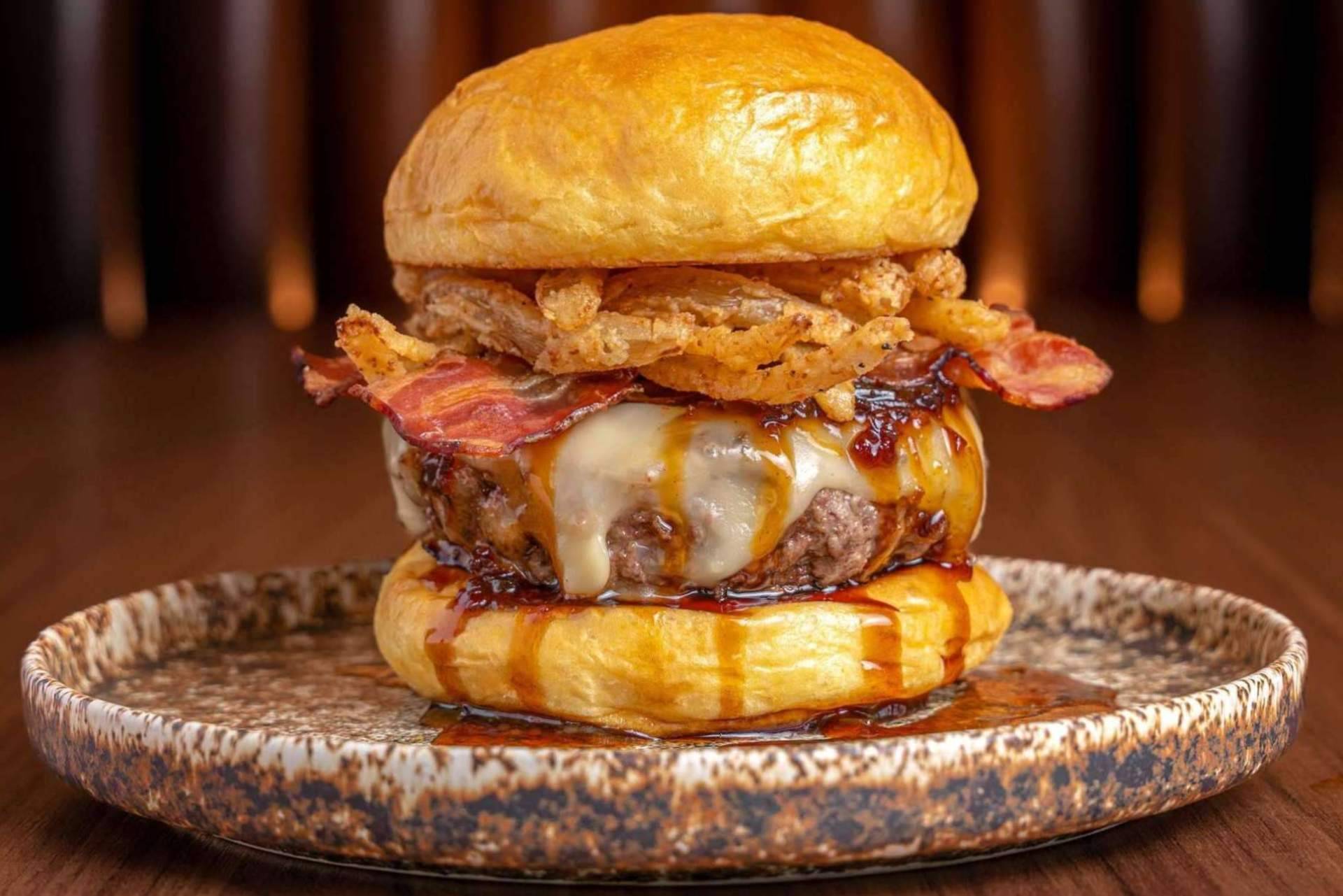 Rockstar, la hamburguesa del mes de abril de Briochef, producto de la ruta de sabores por Miami