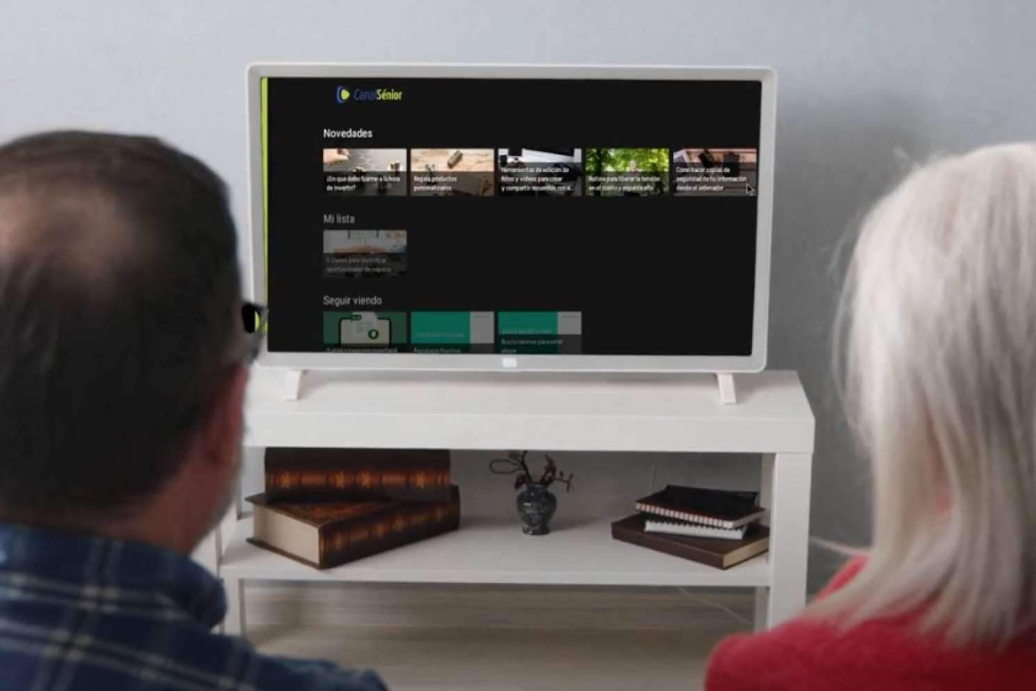 El lanzamiento de la primera plataforma de entretenimiento para séniors en Smart TV de la mano de Canal Sénior
