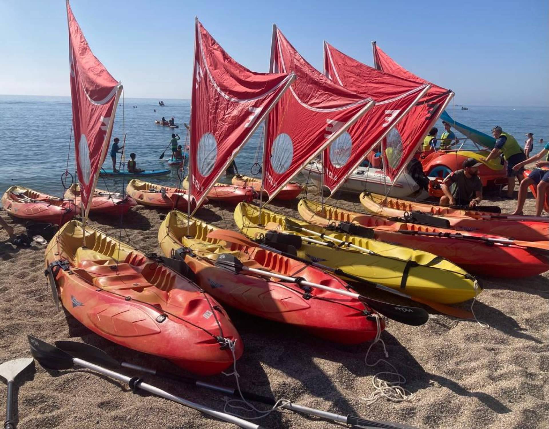 El nuevo sistema de vela para kayak y paddle surf de EOLA