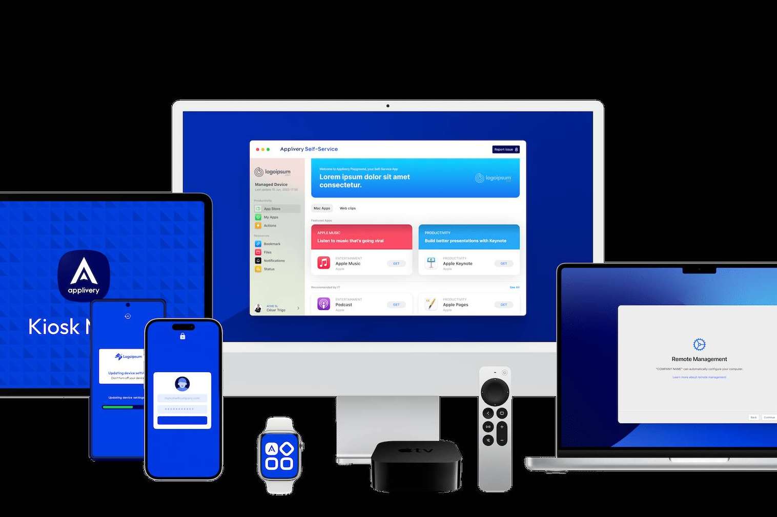La solución de Applivery para la gestión unificada de dispositivos