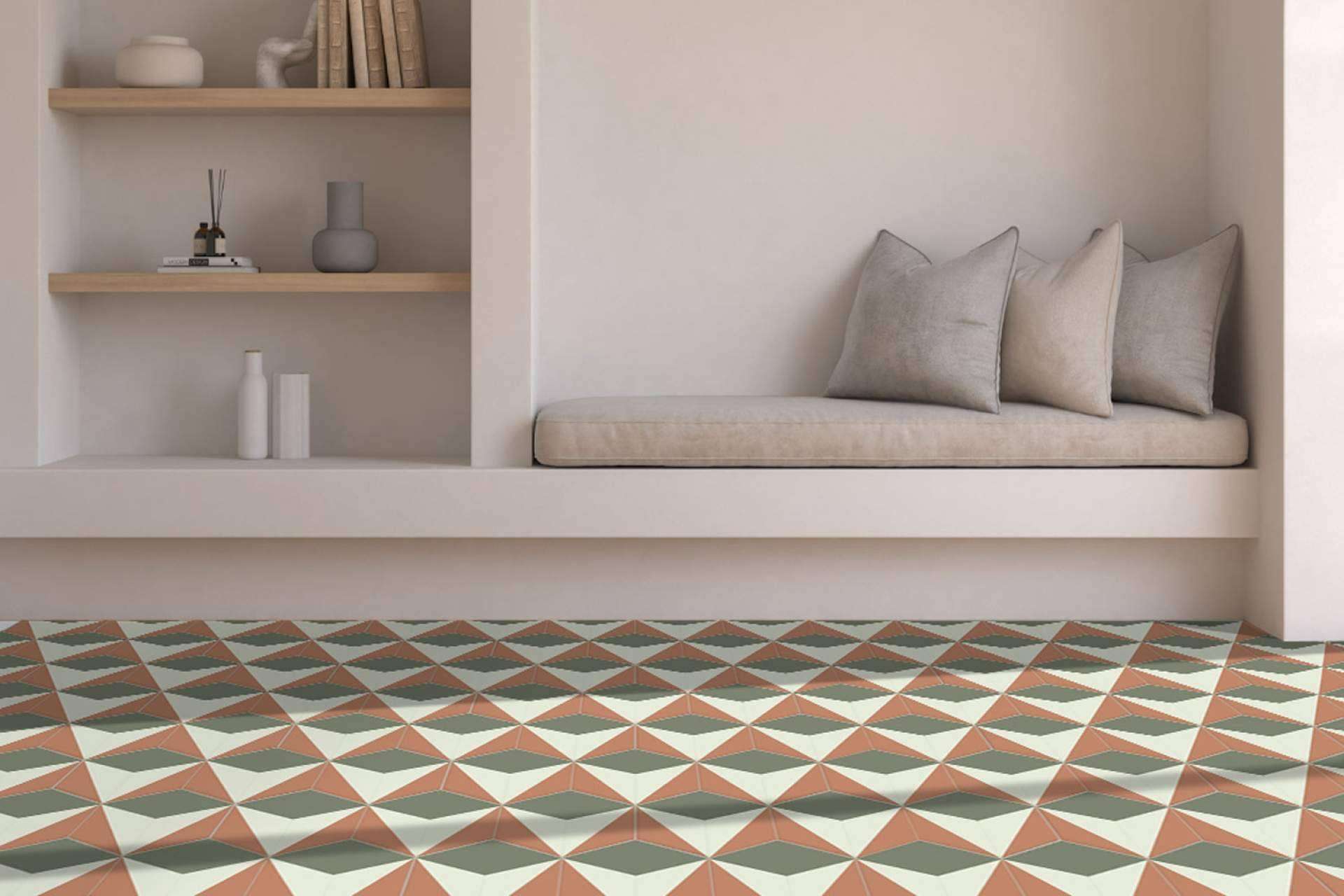 Azulejos hidráulicos personalizados, tanto en colores, como en acabados y estilos
