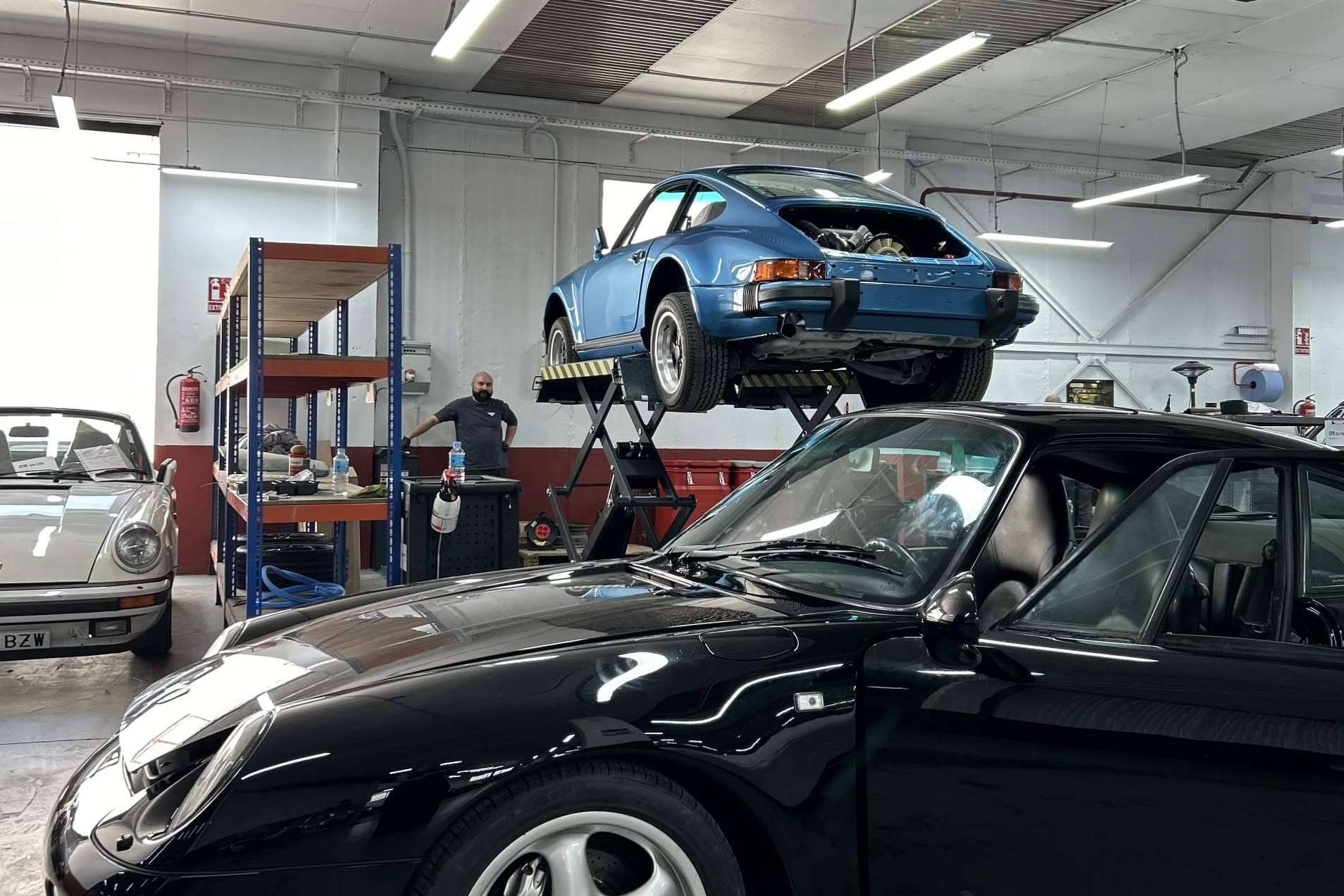 Valentín Motors cuenta con especialistas en restauraciones de coches Porsche